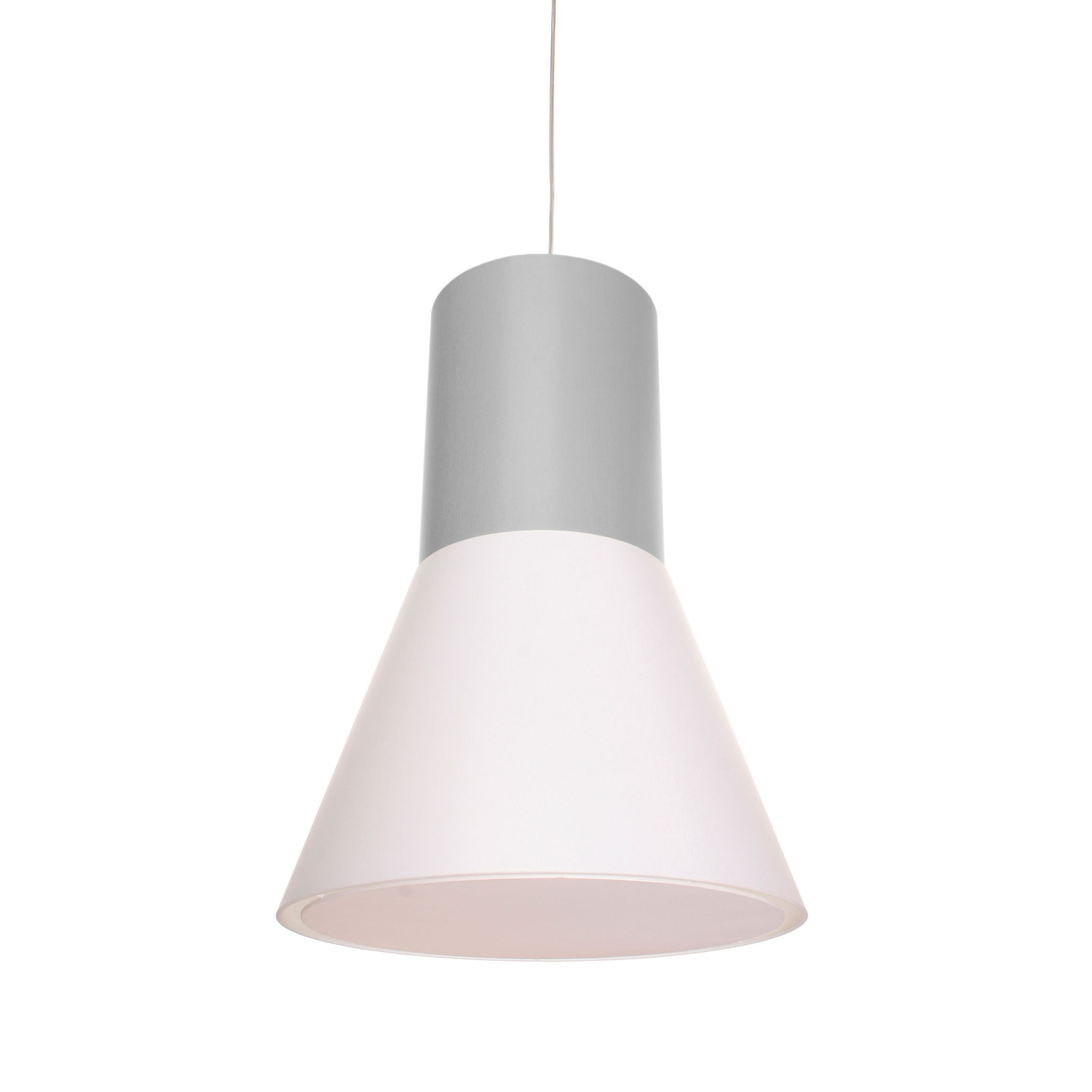 frauMaier // BigAndy white - Pendant lamp, lightgrey