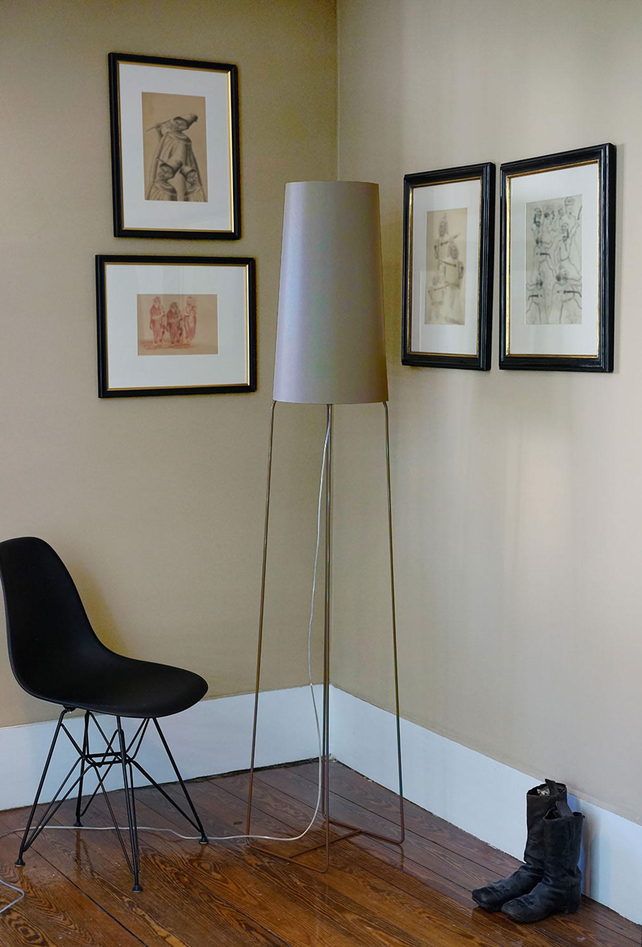 frauMaier // SlimSophie StDim - Floor Lamp, pensioner, foot switch, with StDim