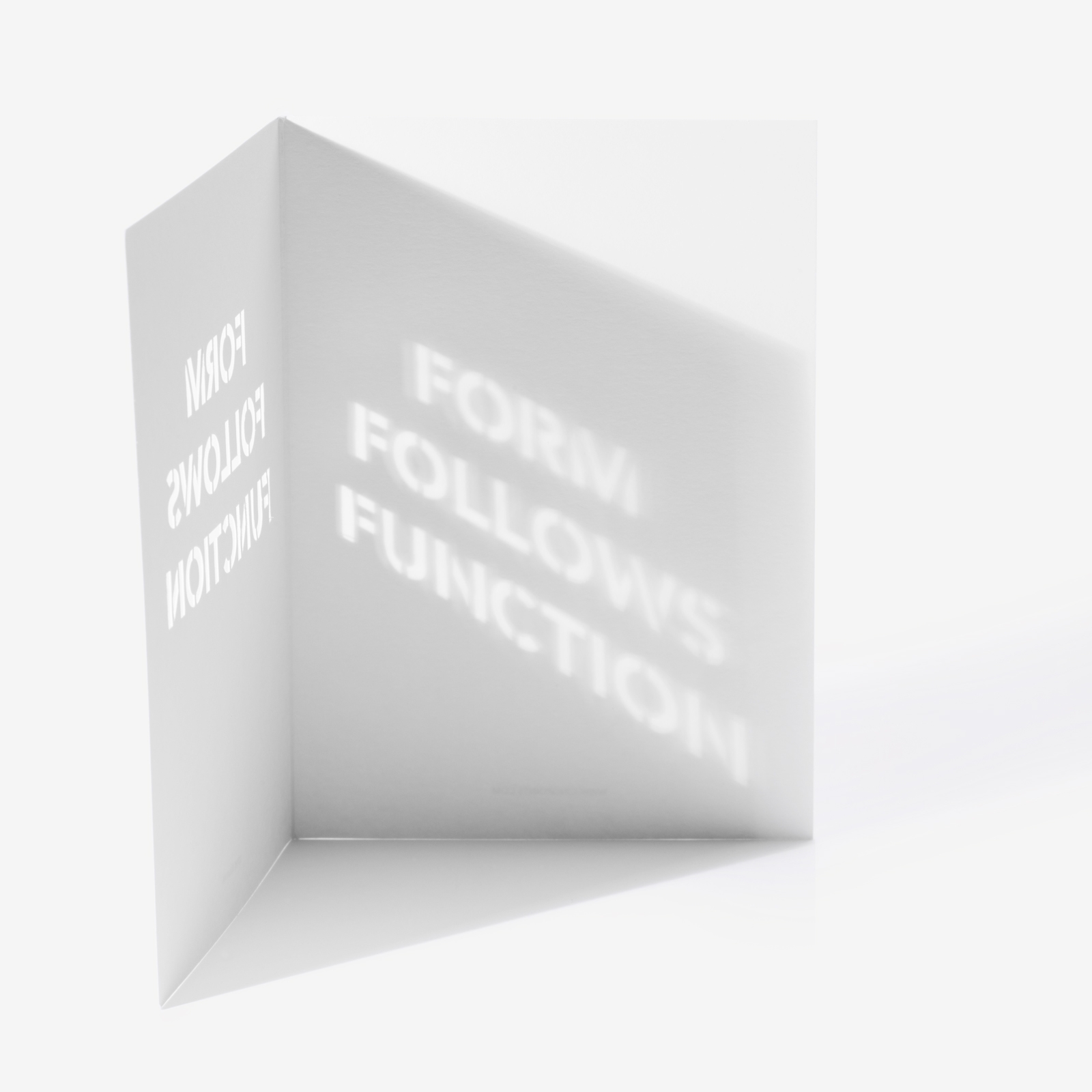 CINQPOINTS // FORM FOLLOWS FUNCTION - KARTE | 10X15CM