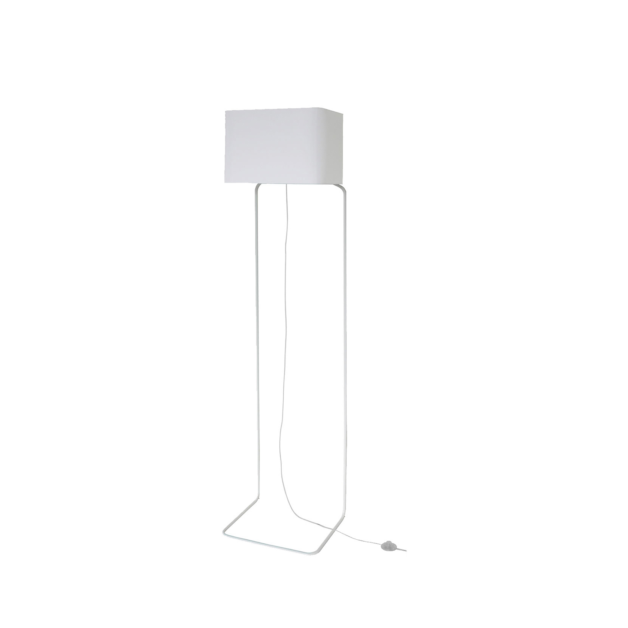 frauMaier // ThinLissie StDim - Floor lamp, white, foot switch, with StDim