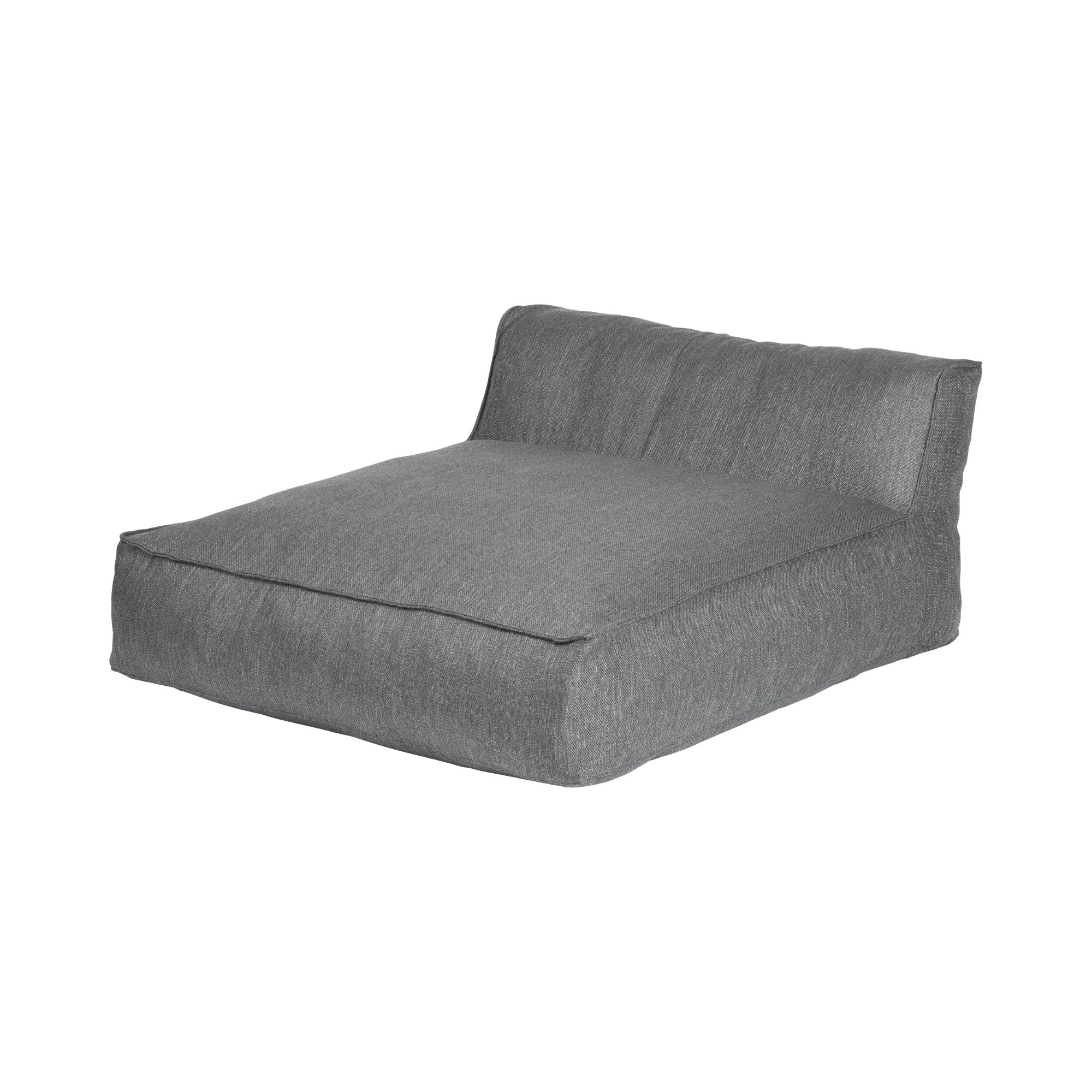 BLOMUS // GROW - OUTDOOR 2-SEATER CHAISE LONGUE | CHARCOAL