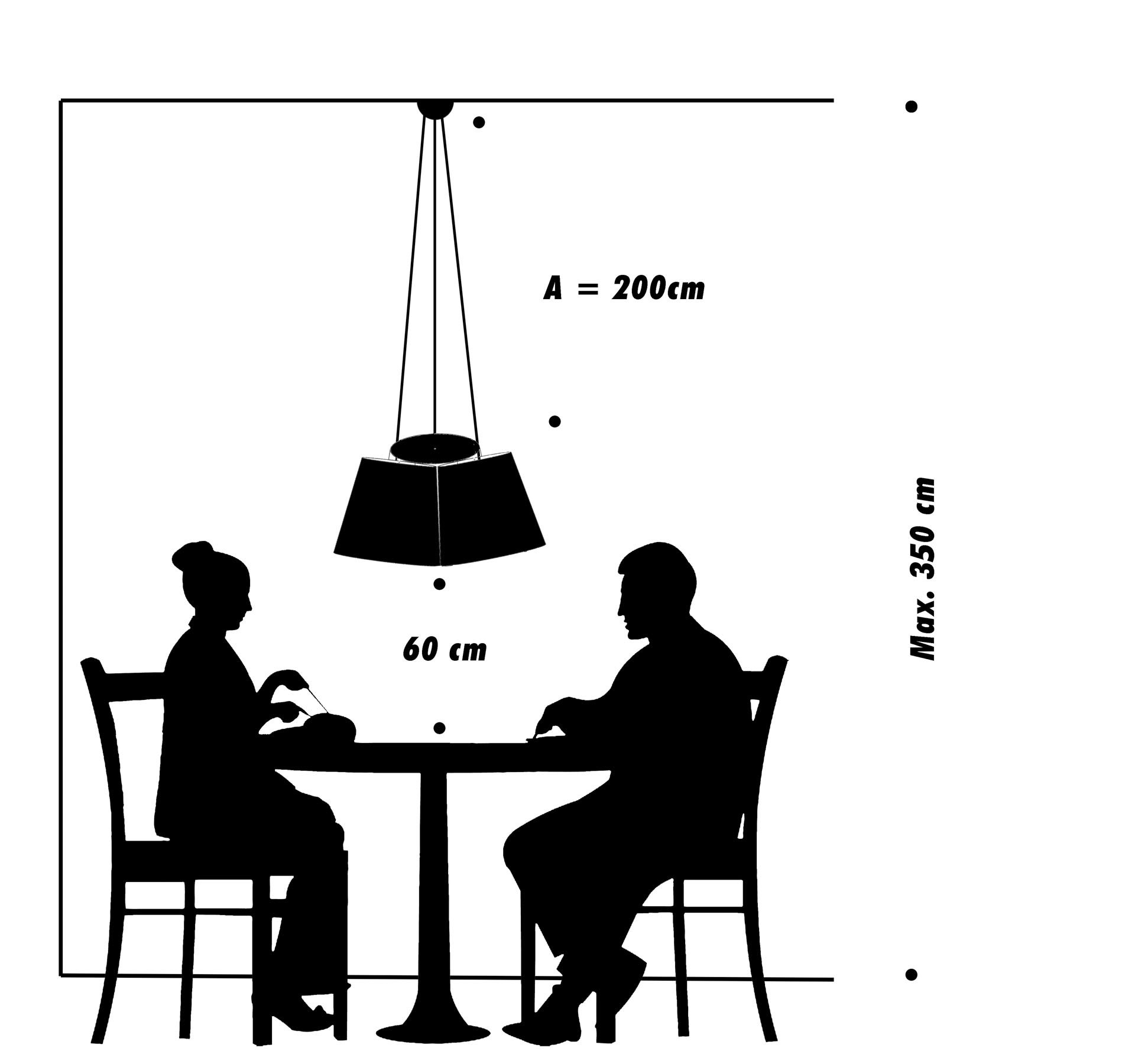 frauMaier // Cluster (3 shades) - Pendant lamp, taupe