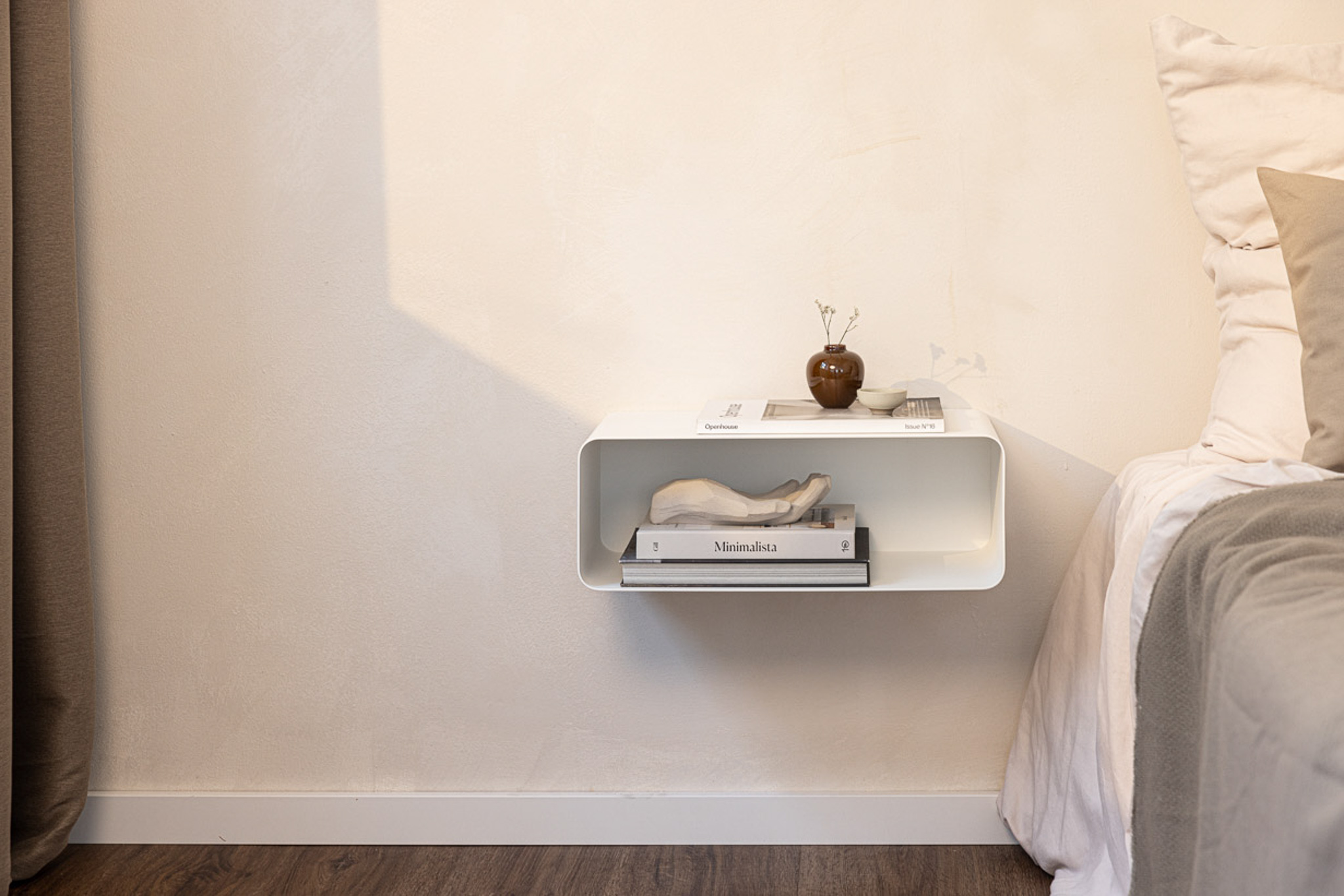 METALLBUDE // NELIO - NIGHTSTAND - WHITE