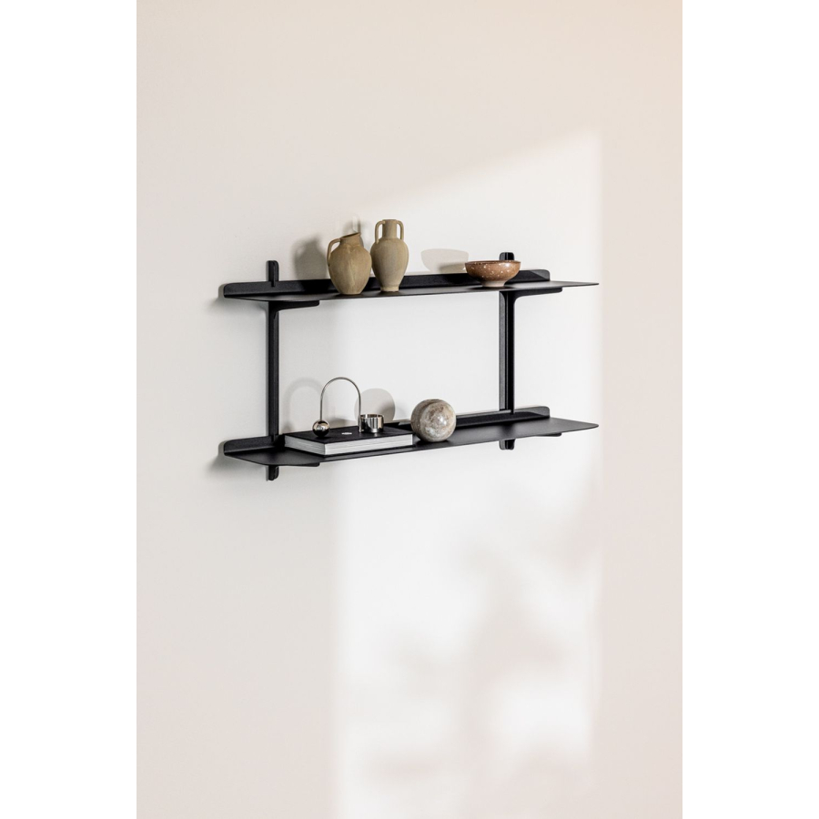 METALLBUDE // LINARA - WALL SHELF | BLACK | 2