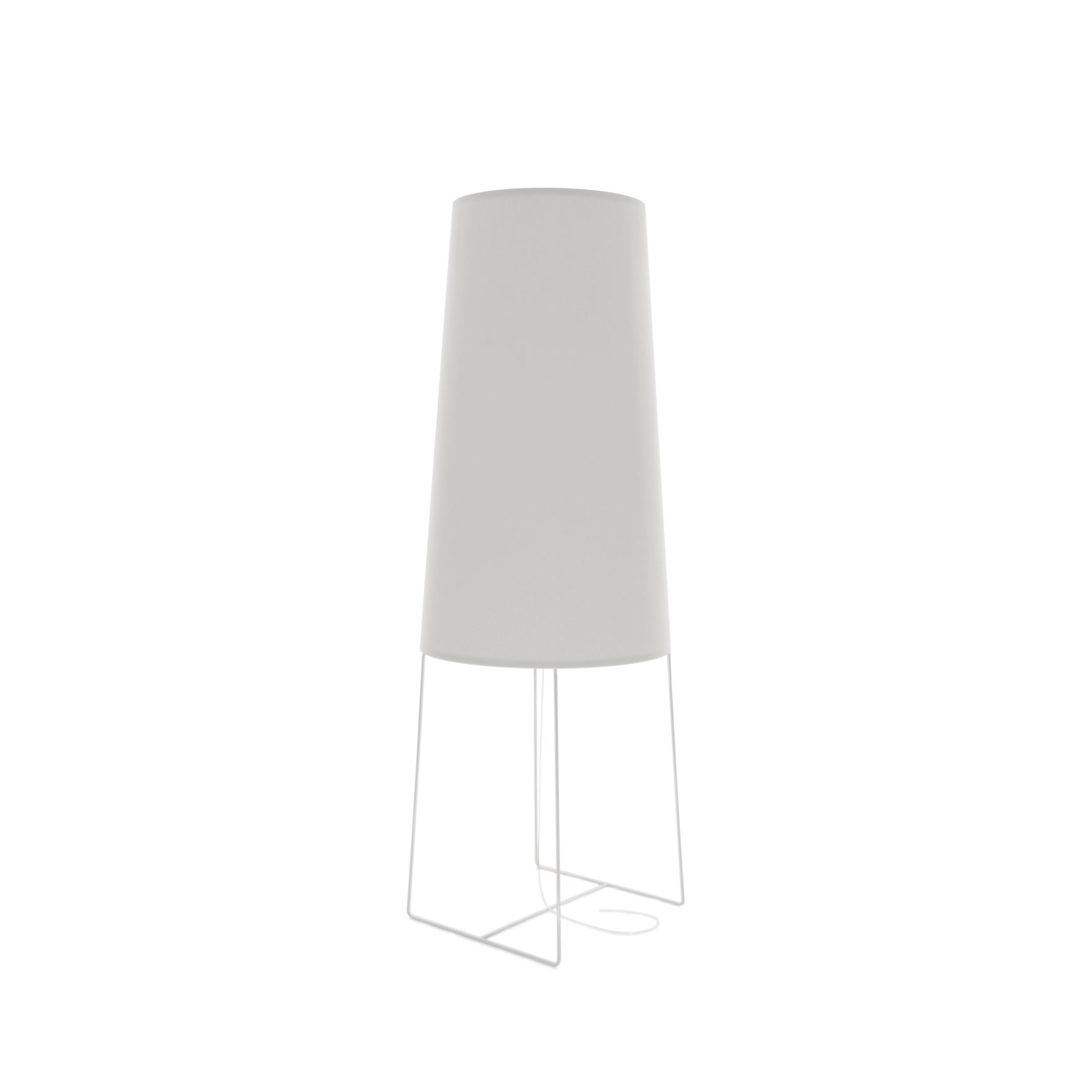 frauMaier // FatSophie StDim - Floor lamp, lightgrey, foot switch, with StDim