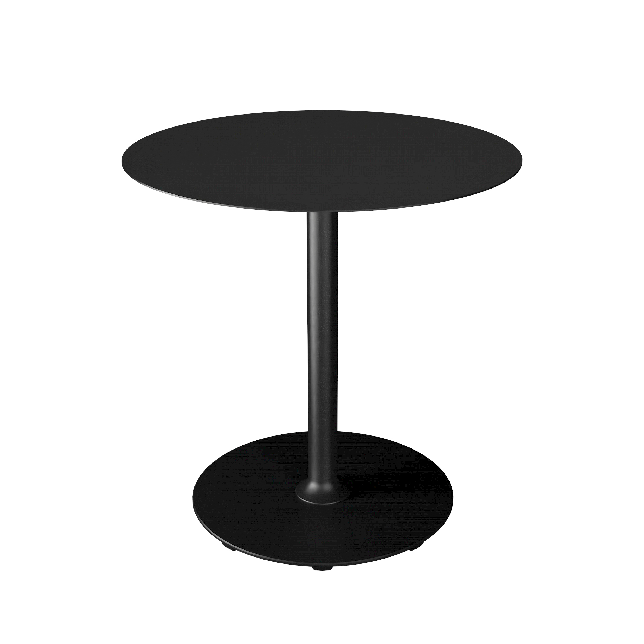 Houe // PICO Café Table - Bistro table, round base, Ø74cm, Black