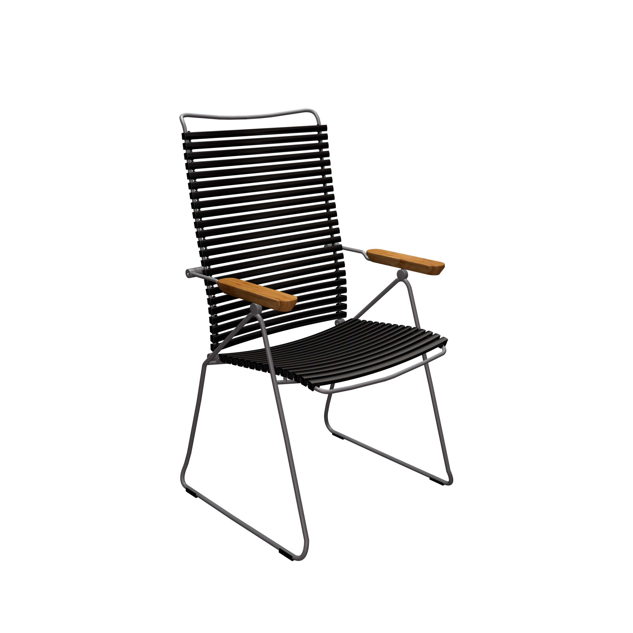 Houe // CLICK Position Chair - adjustable high-back chair, black