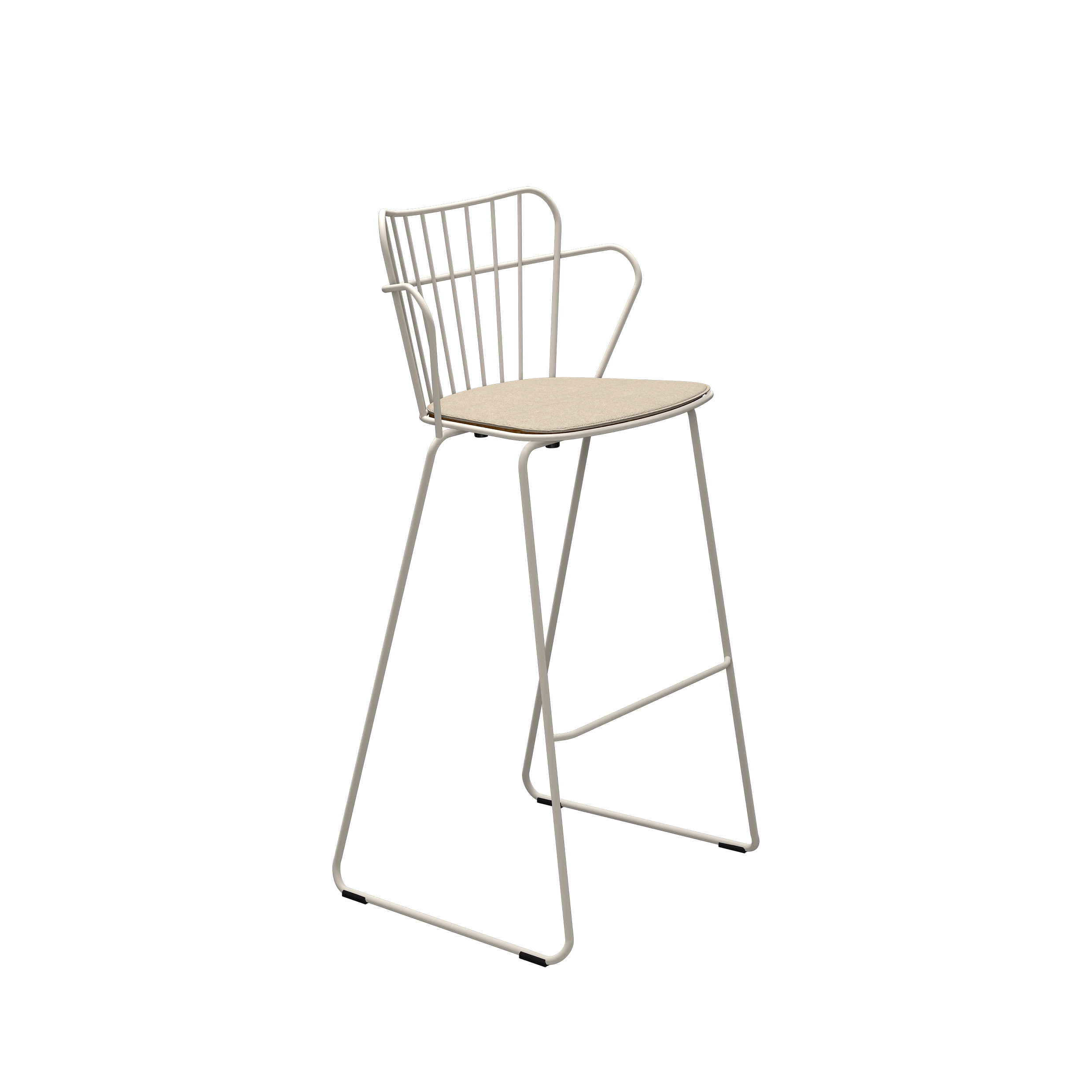 Houe // PAON Cushion Bar Chair - seat cushion for bar chair, Ash