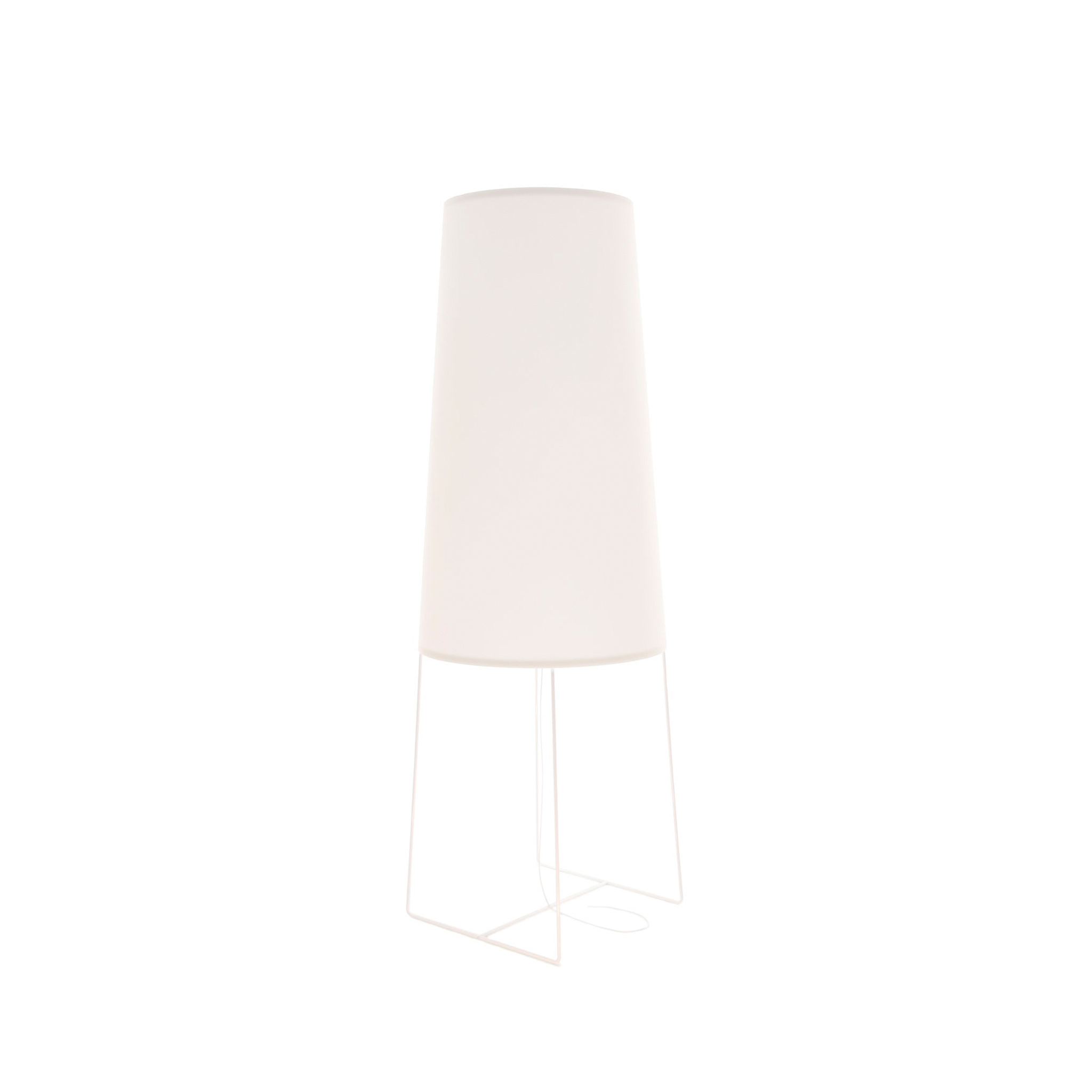 frauMaier // FatSophie StDim - Floor lamp, white, foot switch, with StDim