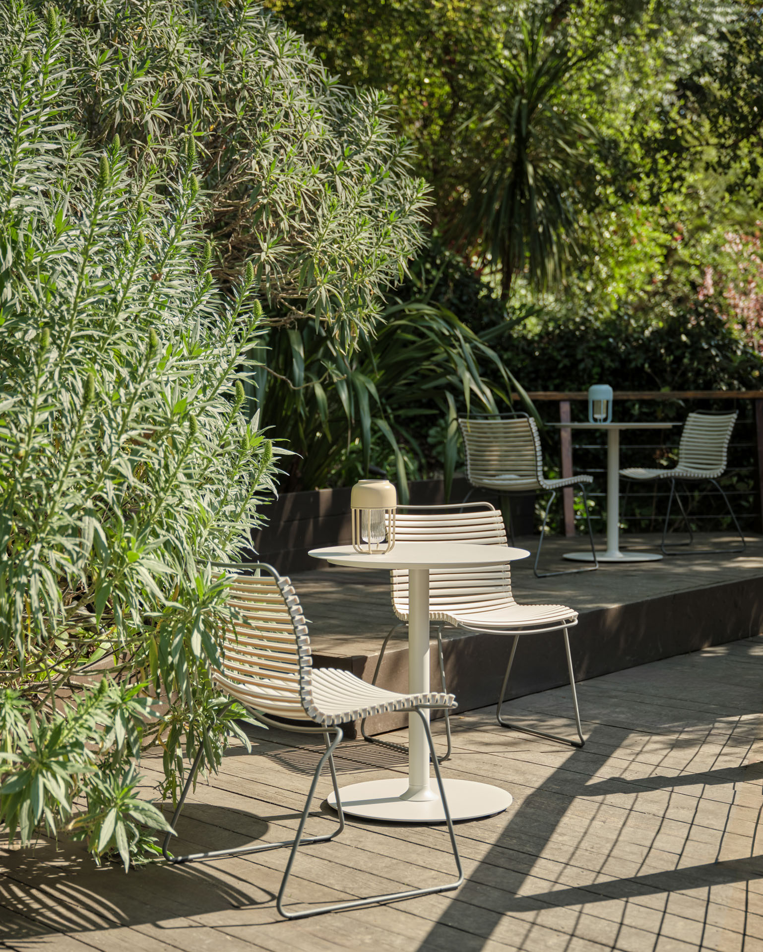 Houe // CLICK Dining Chair - Gartenstuhl ohne Armlehne, Beige
