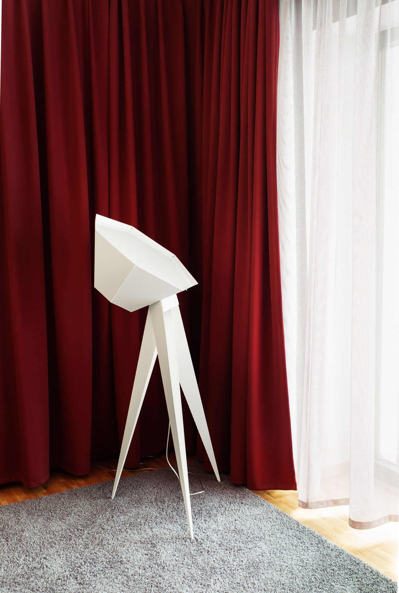 frauMaier // Jean StDim - Floor lamp, white