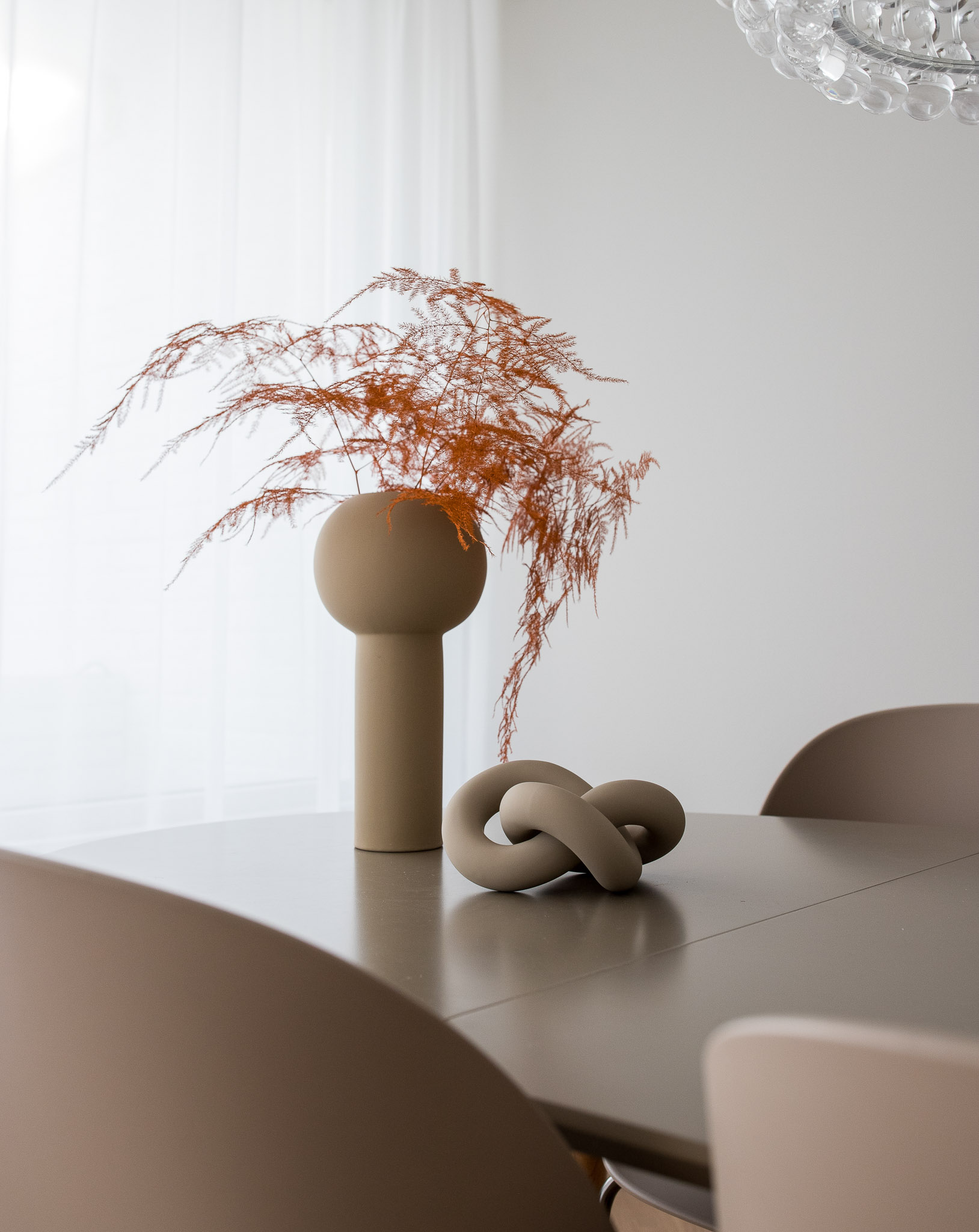 COOEE // KNOT TABLE DECORATION - LARGE | SAND