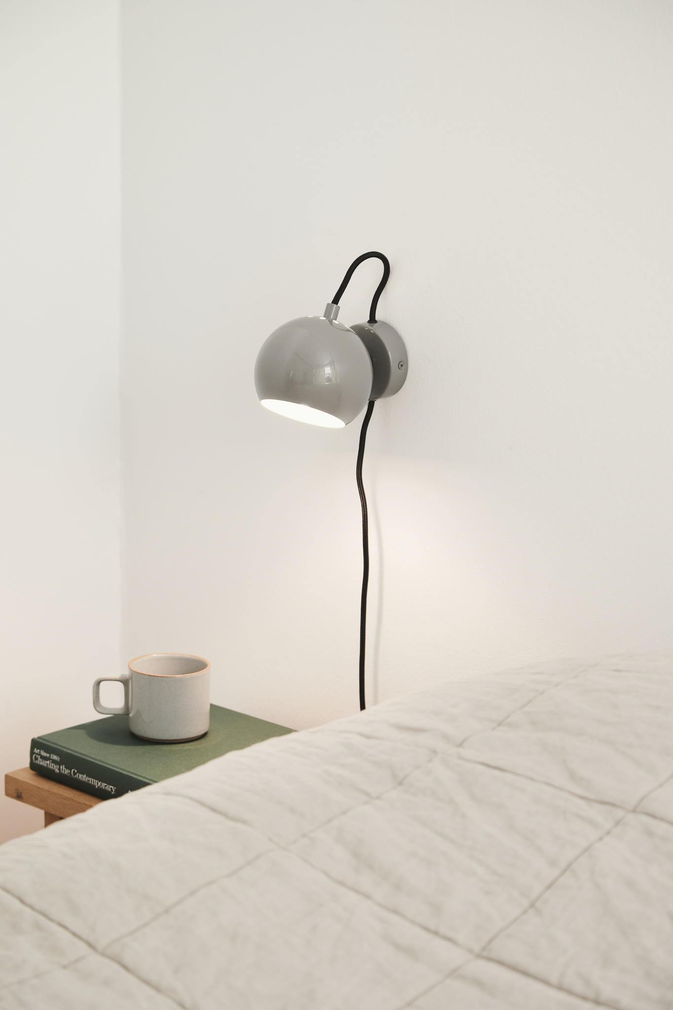 FRANDSEN // BALL WALL LAMP Ø12 EU - WANDLEUCHTE | MATT CITADEL BLUE