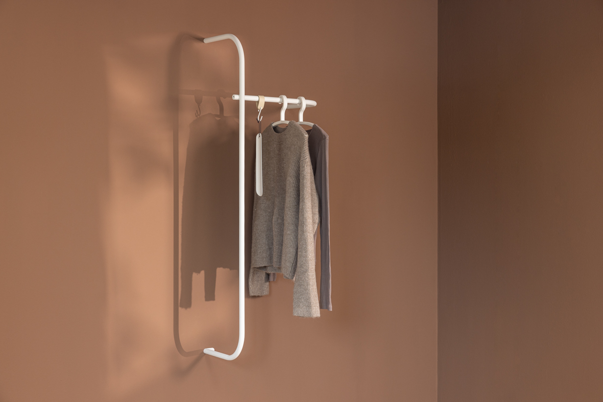 METALLBUDE // TAMINA - GARDEROBE | WHITE