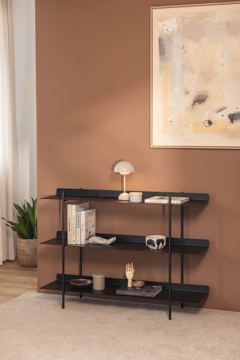 METALLBUDE // THARON - STANDING SHELF | BLACK | 3er-SET