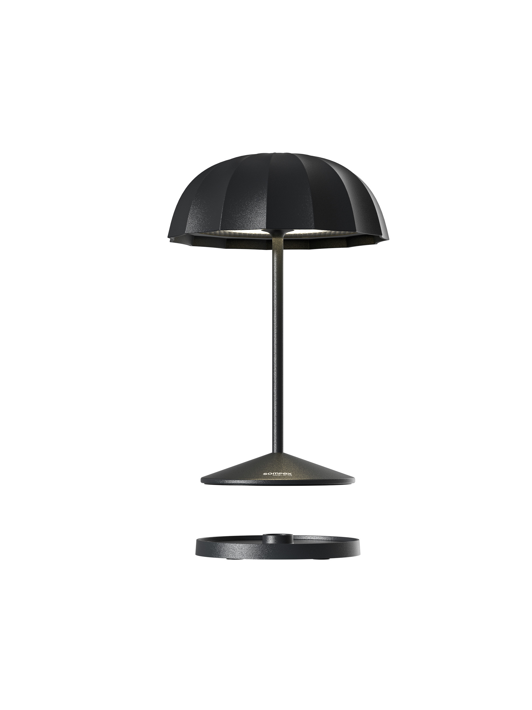 SOMPEX // OMBRELLINO - OUTDOOR BATTERY LAMP | BLACK