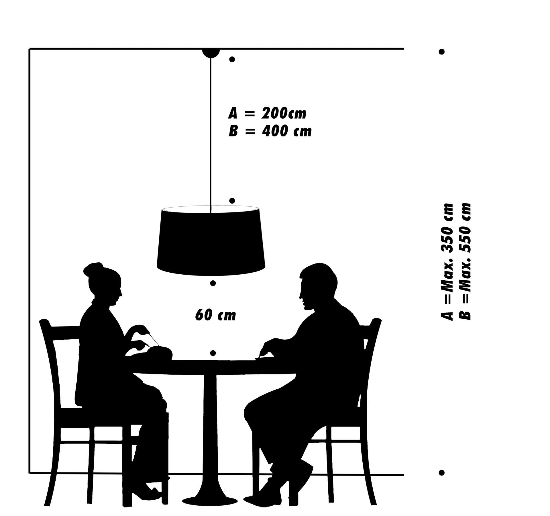 frauMaier // Lea,  - Pendant lamp, black