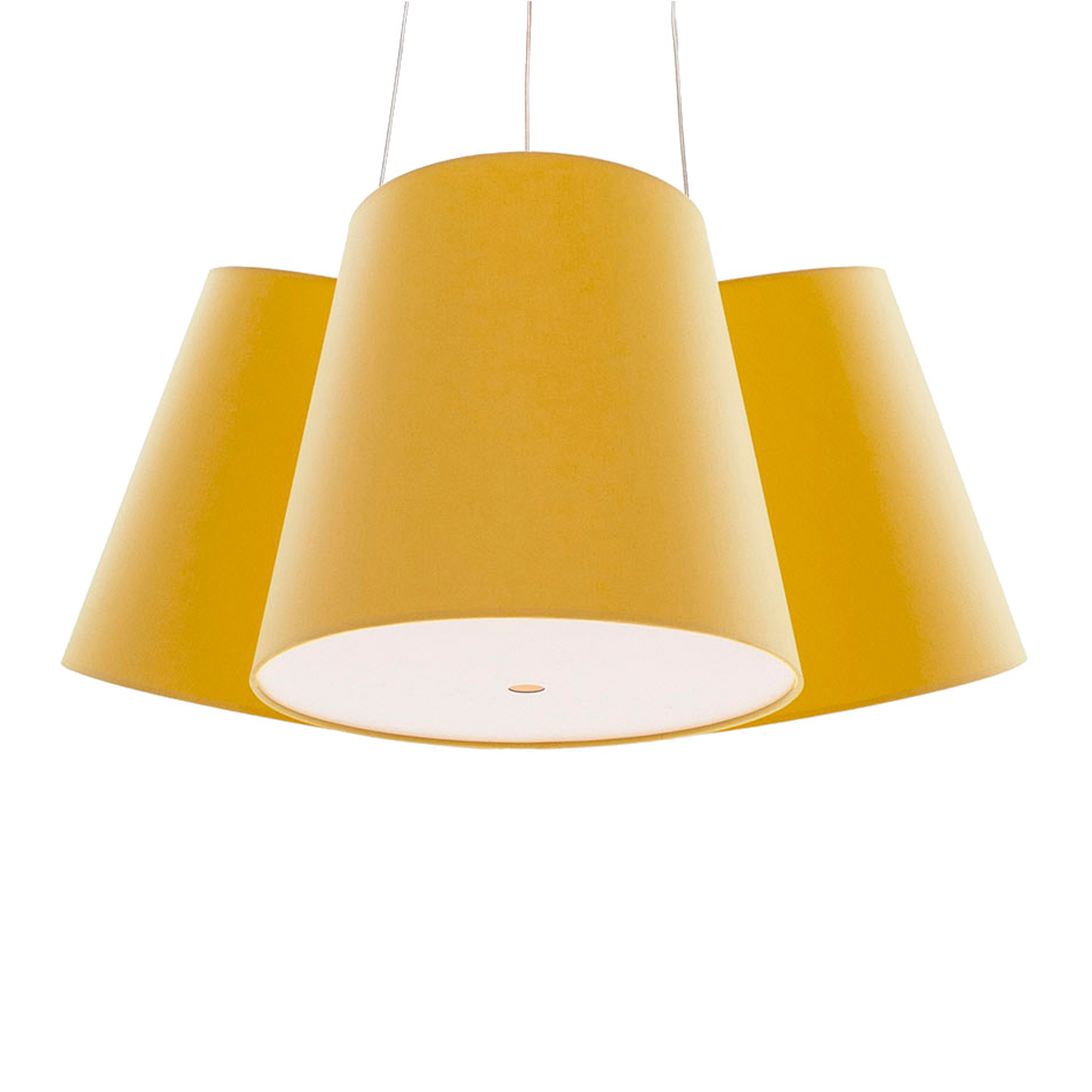 frauMaier // Cluster (3 shades) - Pendant lamp, senagold