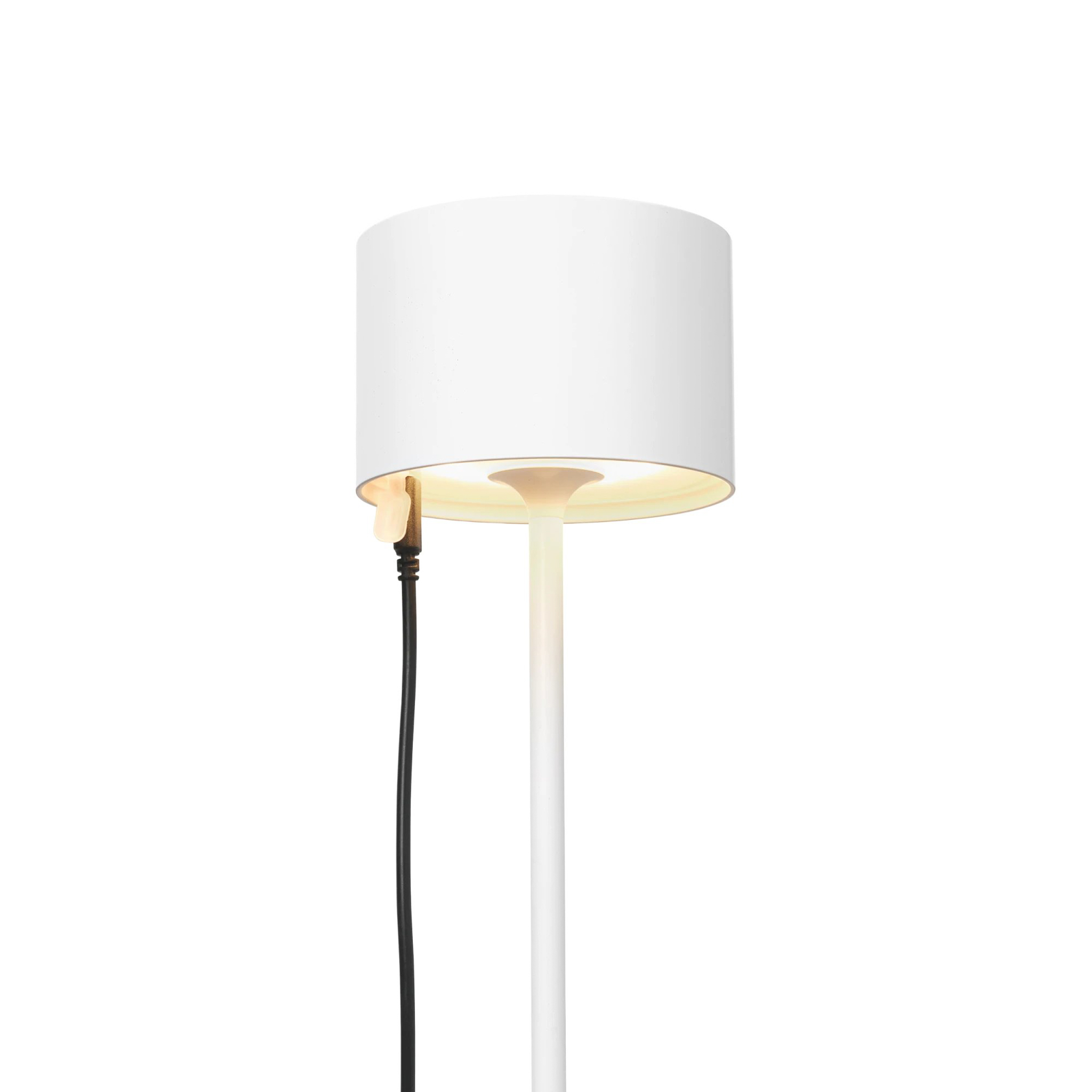 BLOMUS // FAROL - MOBILE LED TABLE LAMP | WHITE