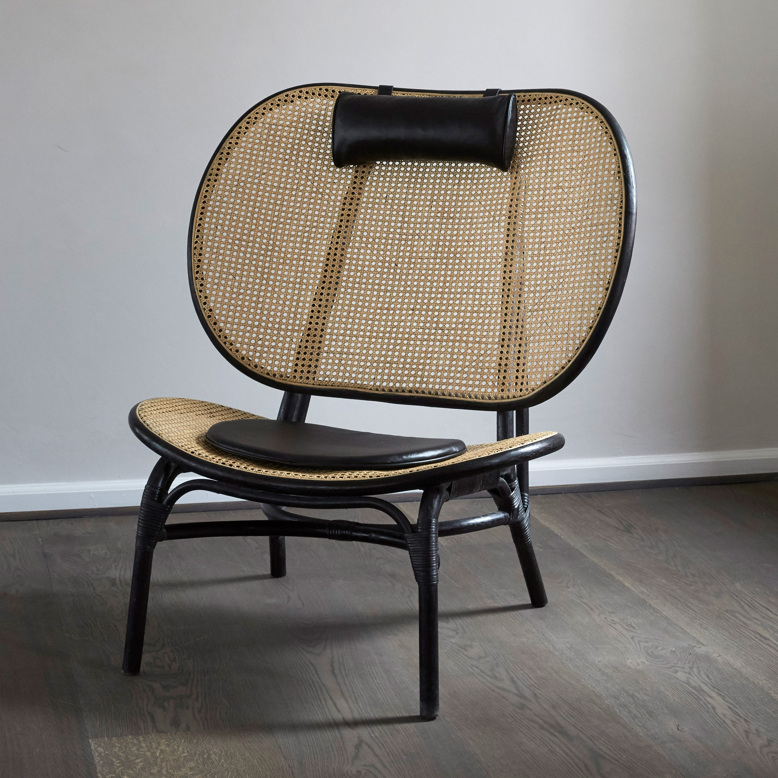 NORR11 // NEW WAVE NOMAD - CHAIR | BAMBOO BLACK | RATTAN NATURAL