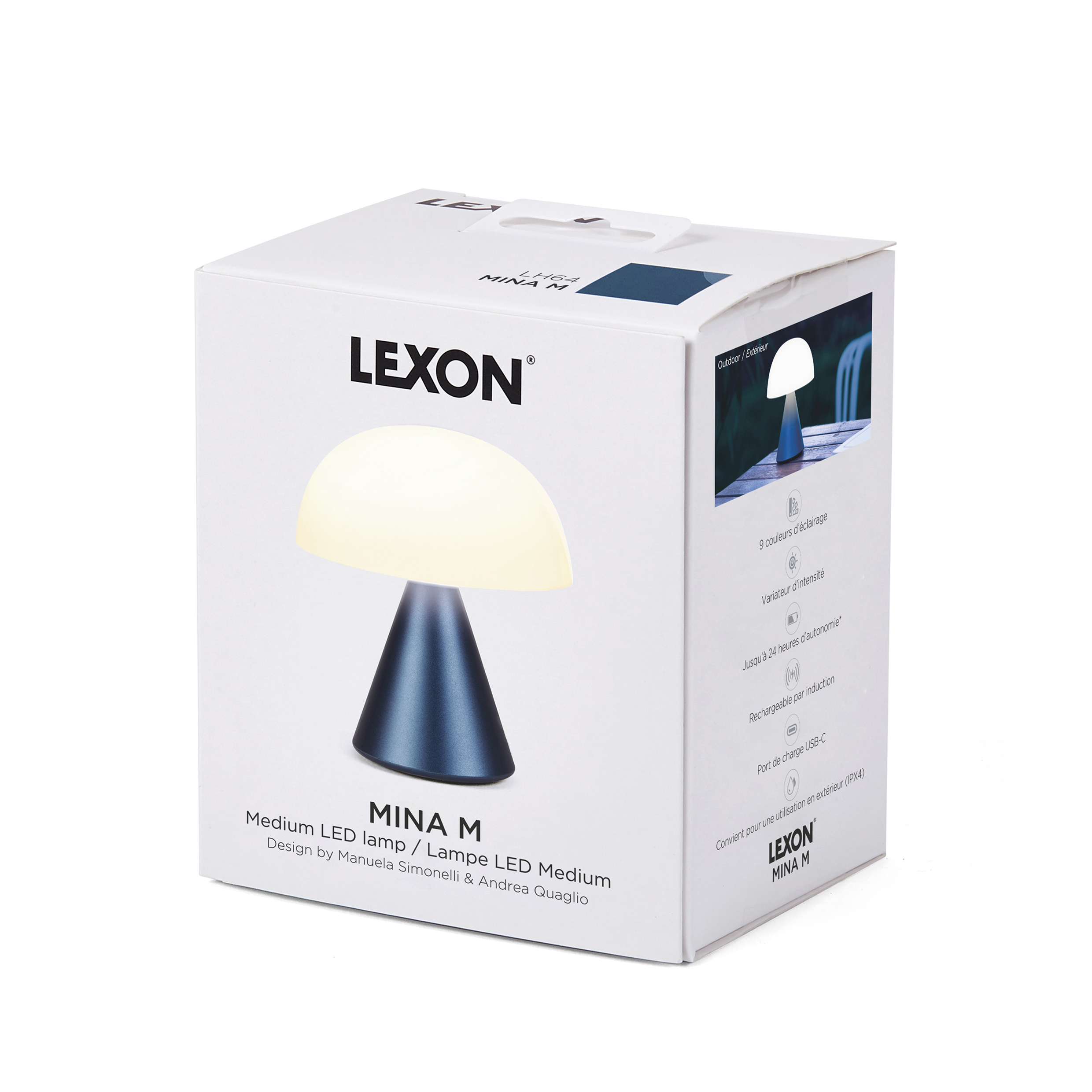 LEXON DESIGN // MINA M - LED TABLE LAMP | ALUMINUM