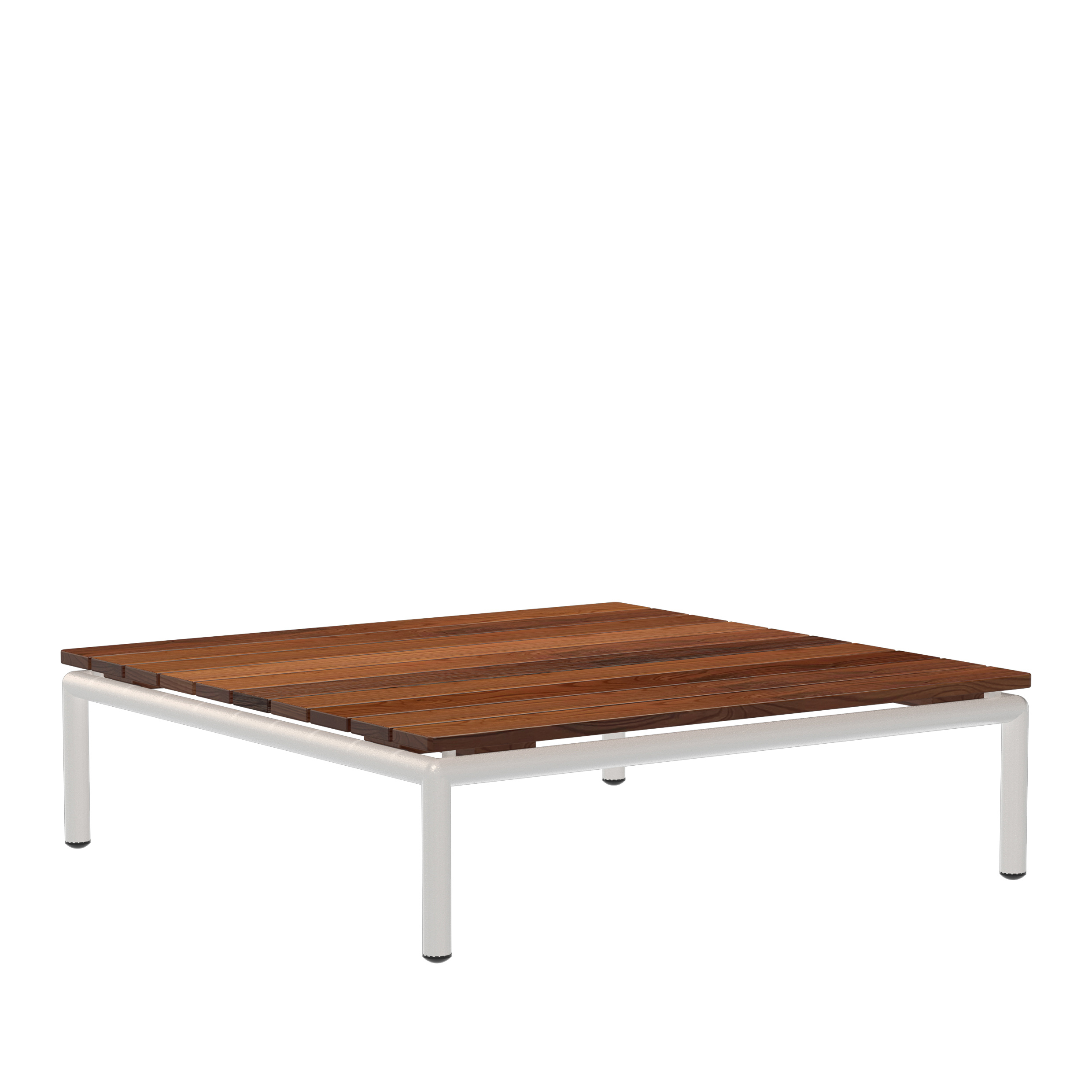 Houe // LEVEL Coffee table - 81x81 cm, Esche, Muted white