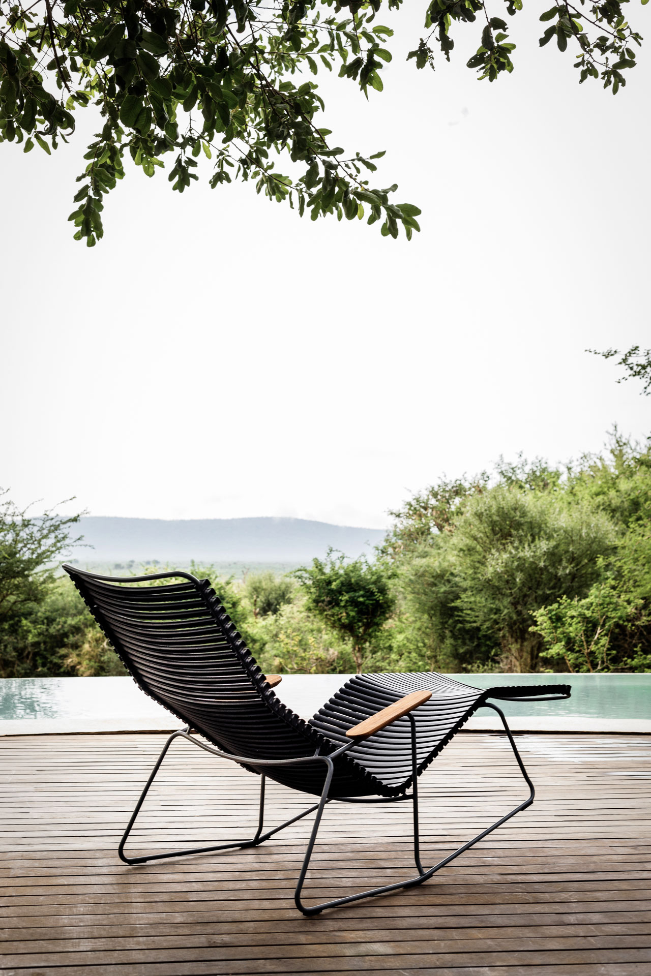 Houe // CLICK Sunrocker - Gartenliege,  Beige