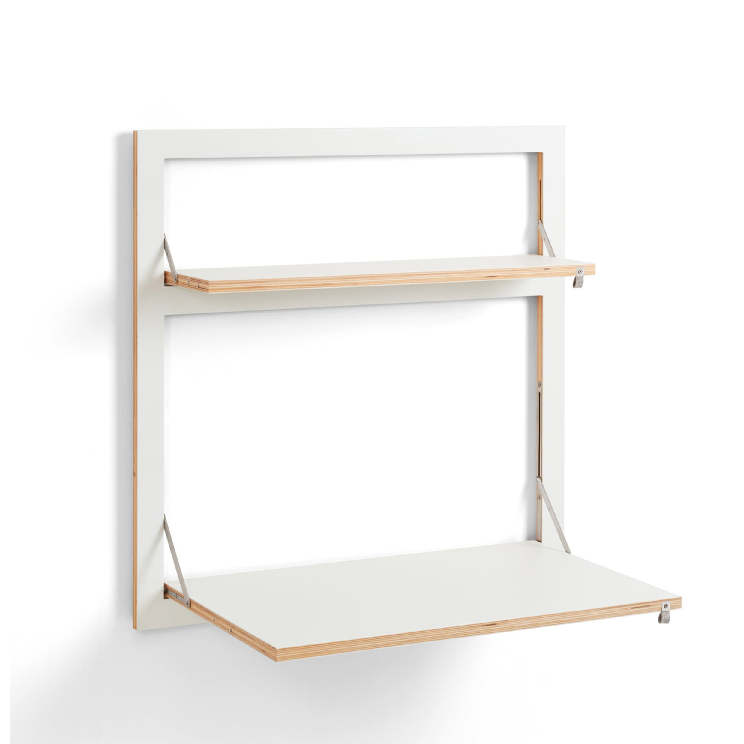 AMBIVALENZ // FLÄPPS - WALL DESK/SECRETARY | 80X80-2 | WHITE