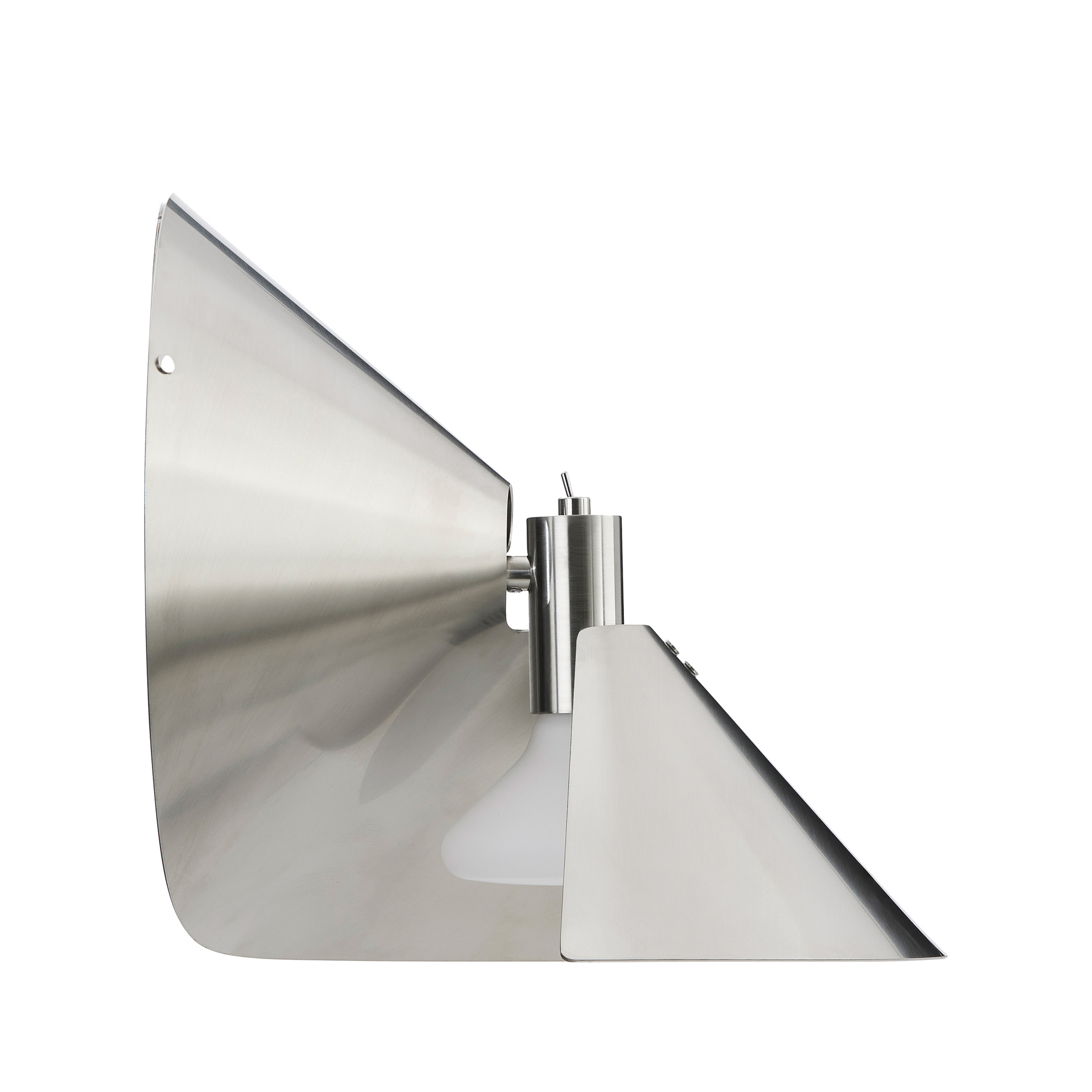 FRANDSEN // PEEL WALL LAMP EU - WANDLEUCHTE | BRUSHED STAINLESS STEEL