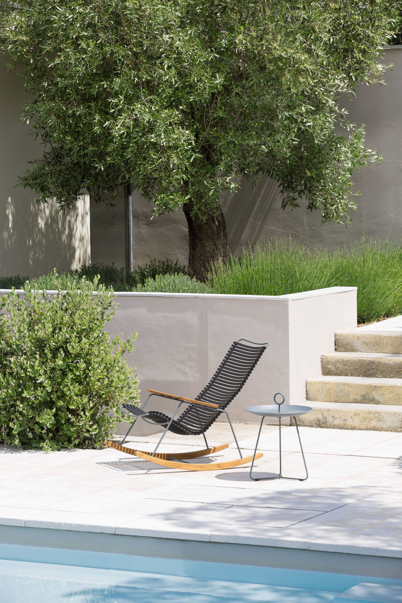 Houe // CLICK Rocking Chair - dark grey