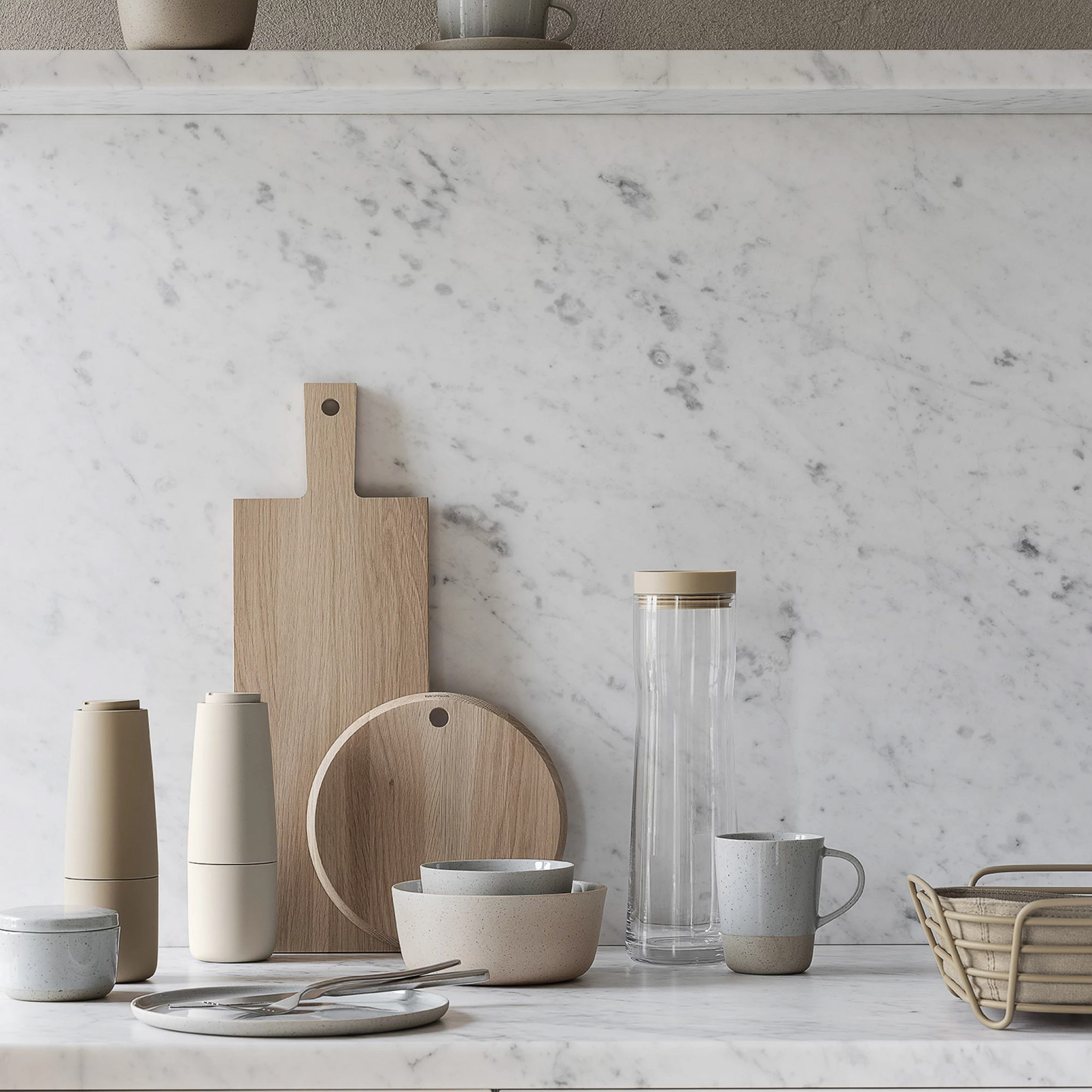 BLOMUS // SABLO - EIERBECHER 2ER SET | STONE