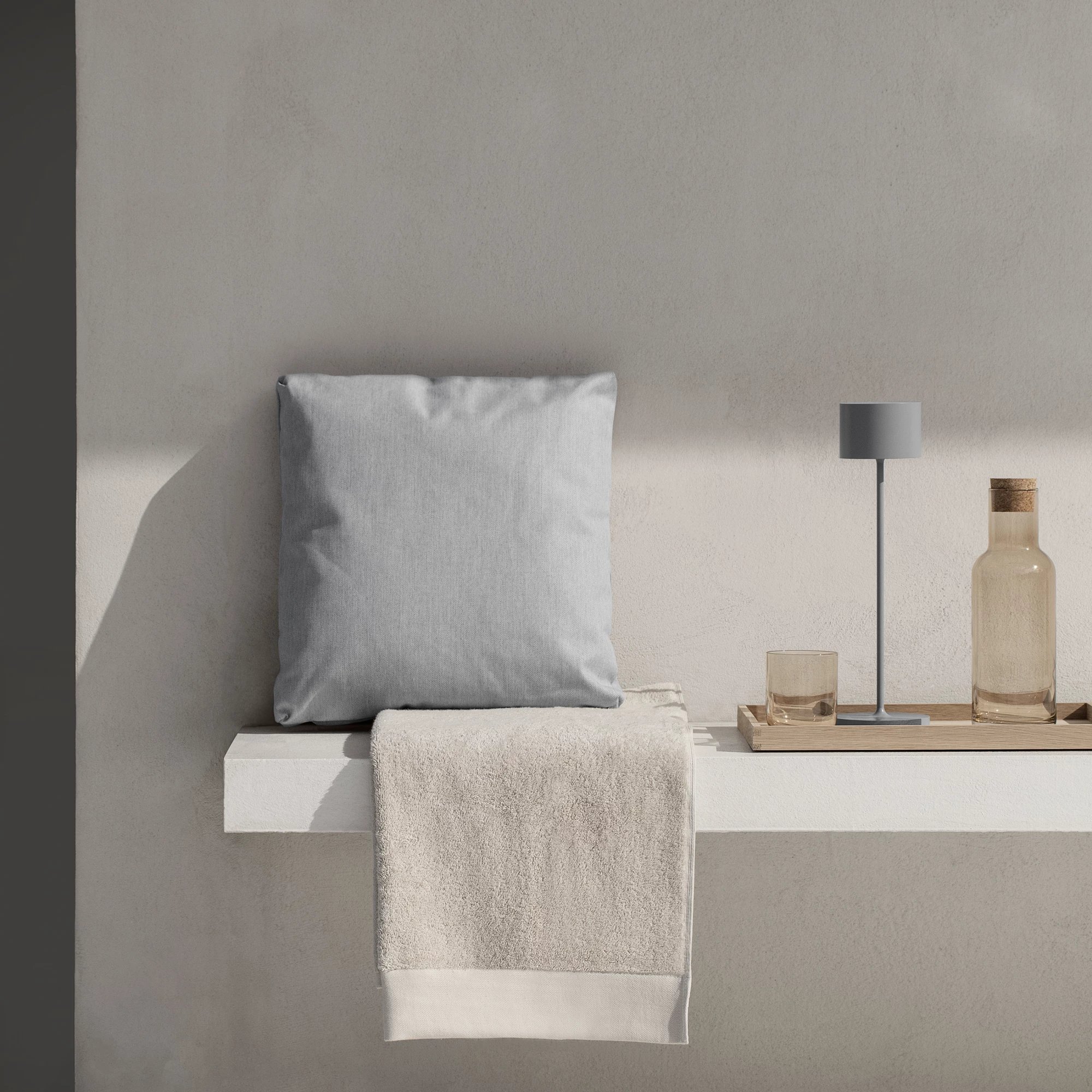BLOMUS // STAY - OUTDOOR PILLOW | 45 x 45 cm | STONE