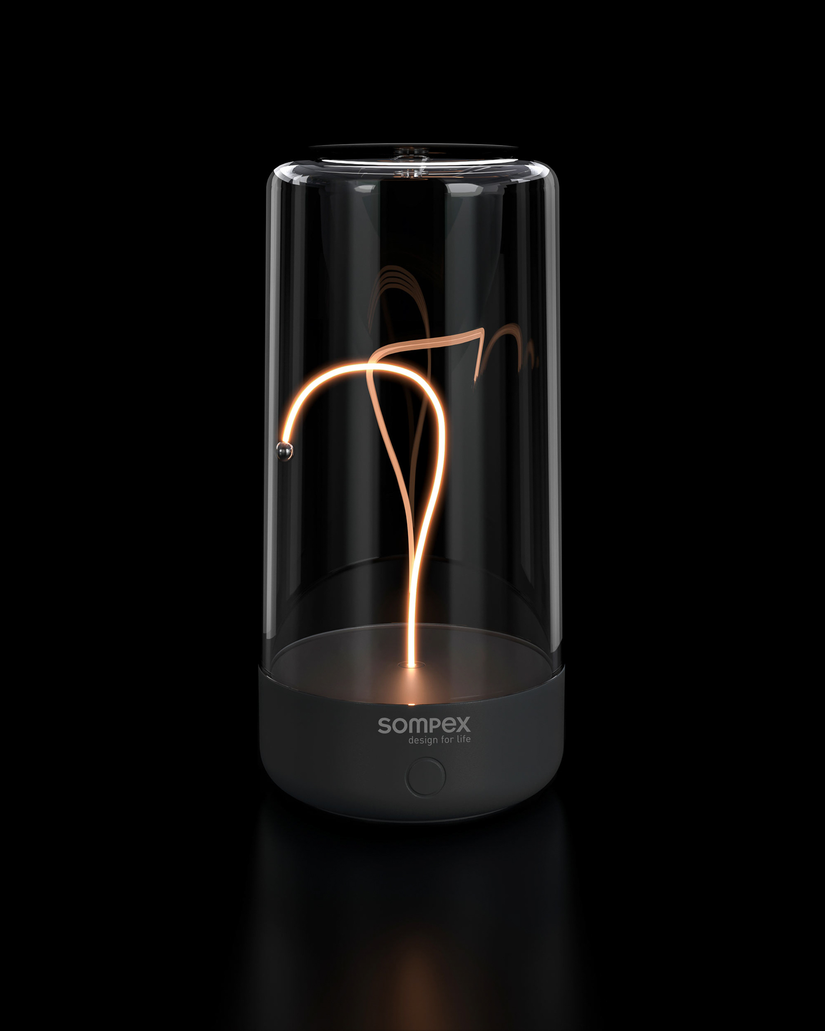 SOMPEX // PULSE - BATTERY-POWERED TABLE LAMP | APRICOT