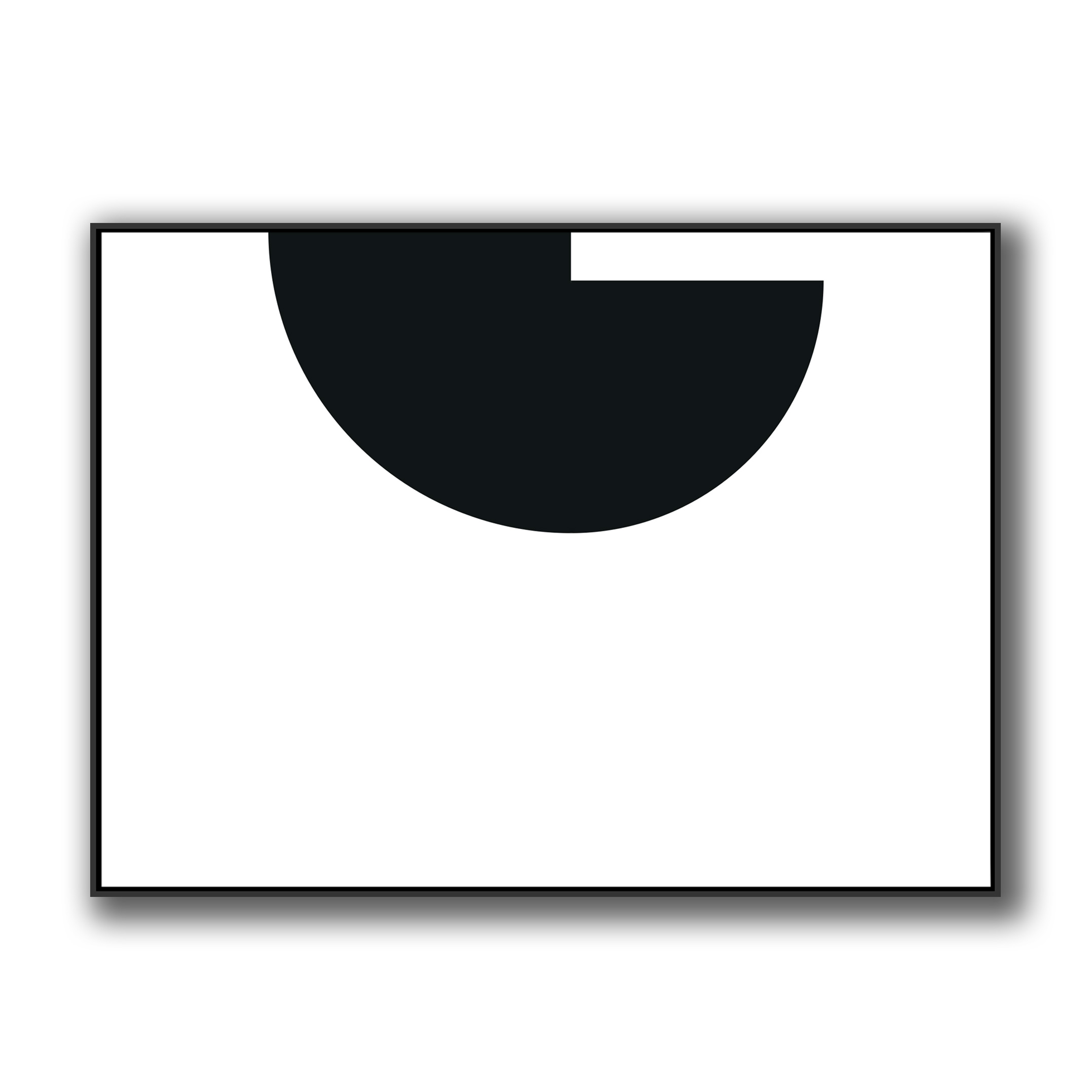 TERESA VAN // GENTLE GIANTS M31 - HANDGEMALTE BILDER | SCHWARZ + WEIß