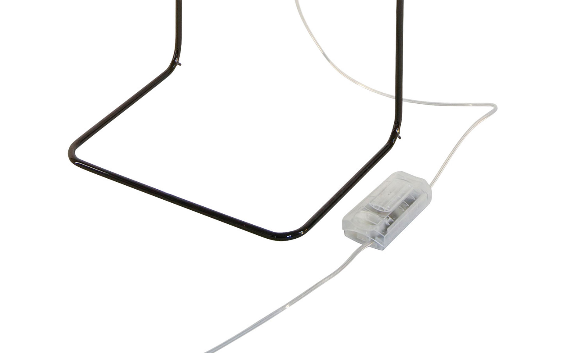 frauMaier // ThinLissie - Floor lamp, white, foot switch