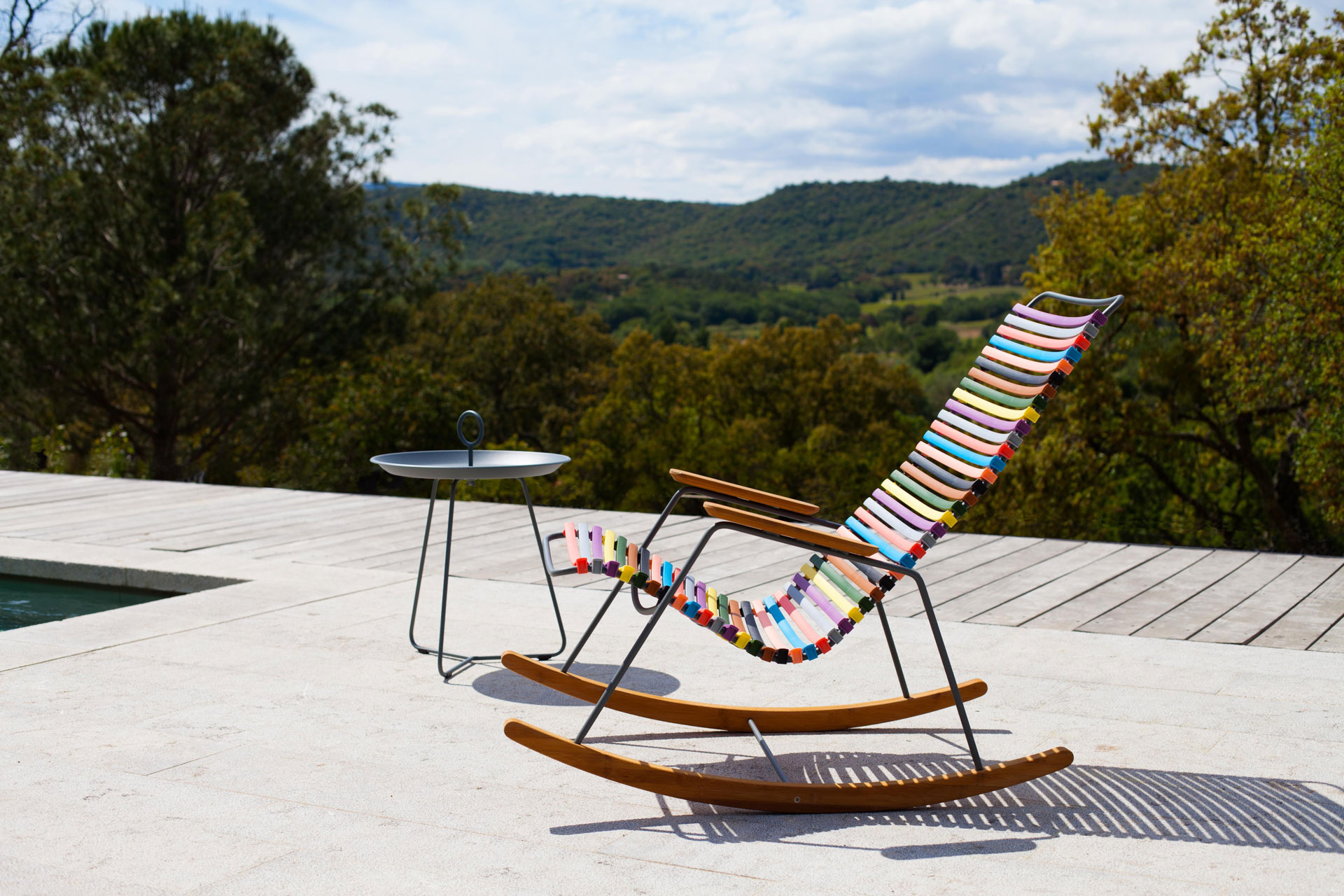 Houe // CLICK Rocking Chair - Outdoor Schaukelstuhl, Multi color 2