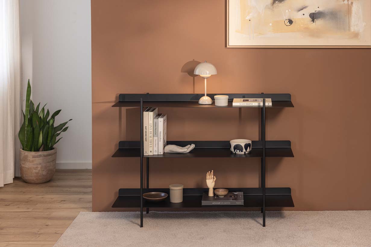 METALLBUDE // THARON - STANDING SHELF | BLACK | 3er-SET