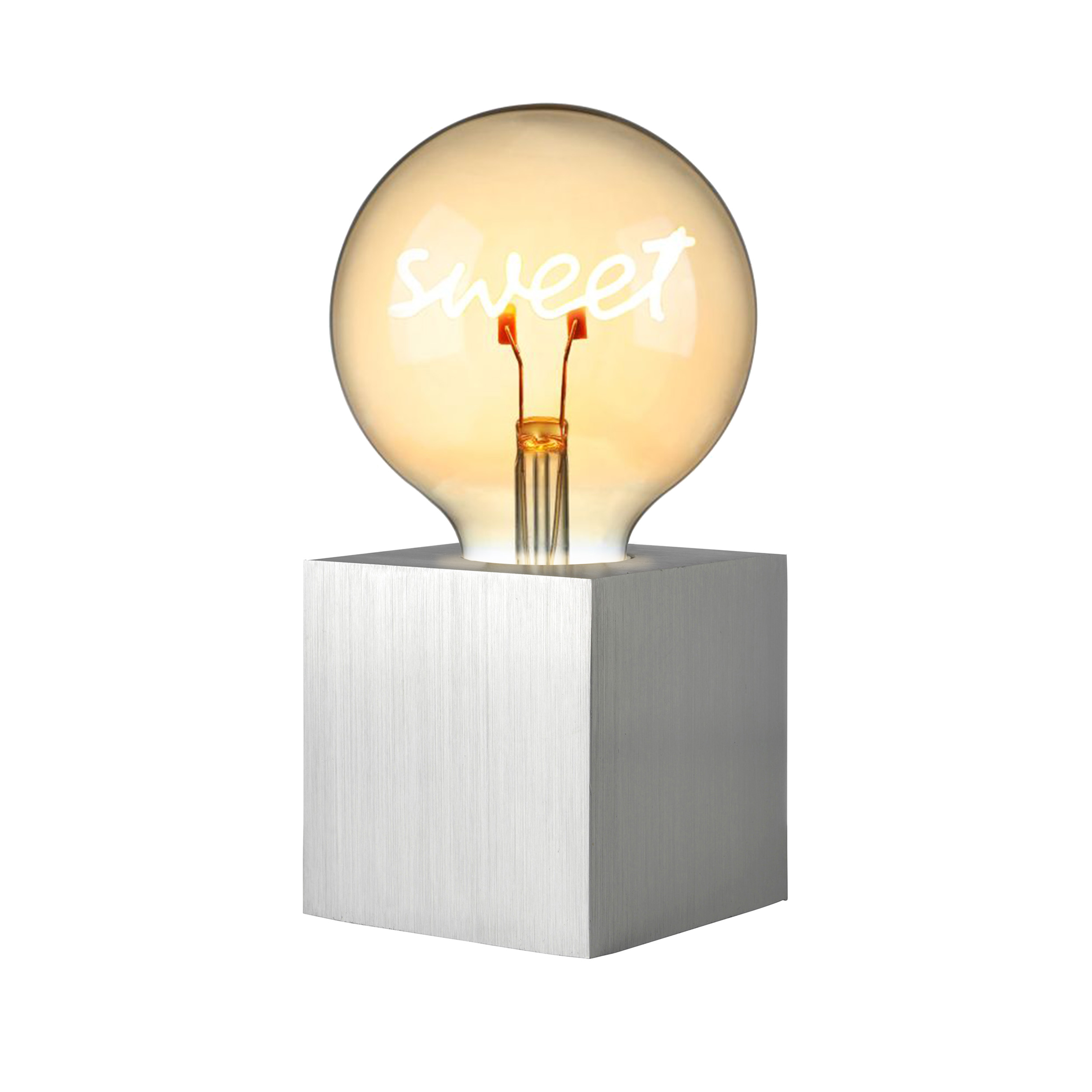 SOMPEX // CUBIC - TABLE LAMP CUBE | ALUMINIUM | SWEET