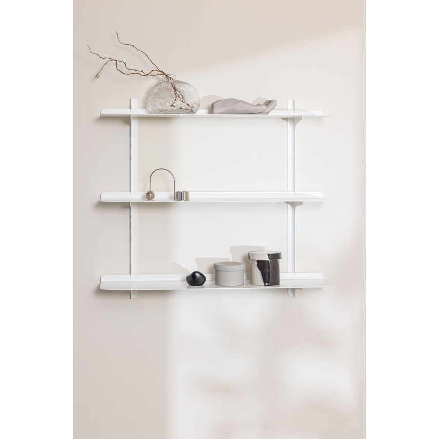 METALLBUDE // LINARA - WALL SHELF | WHITE | 3