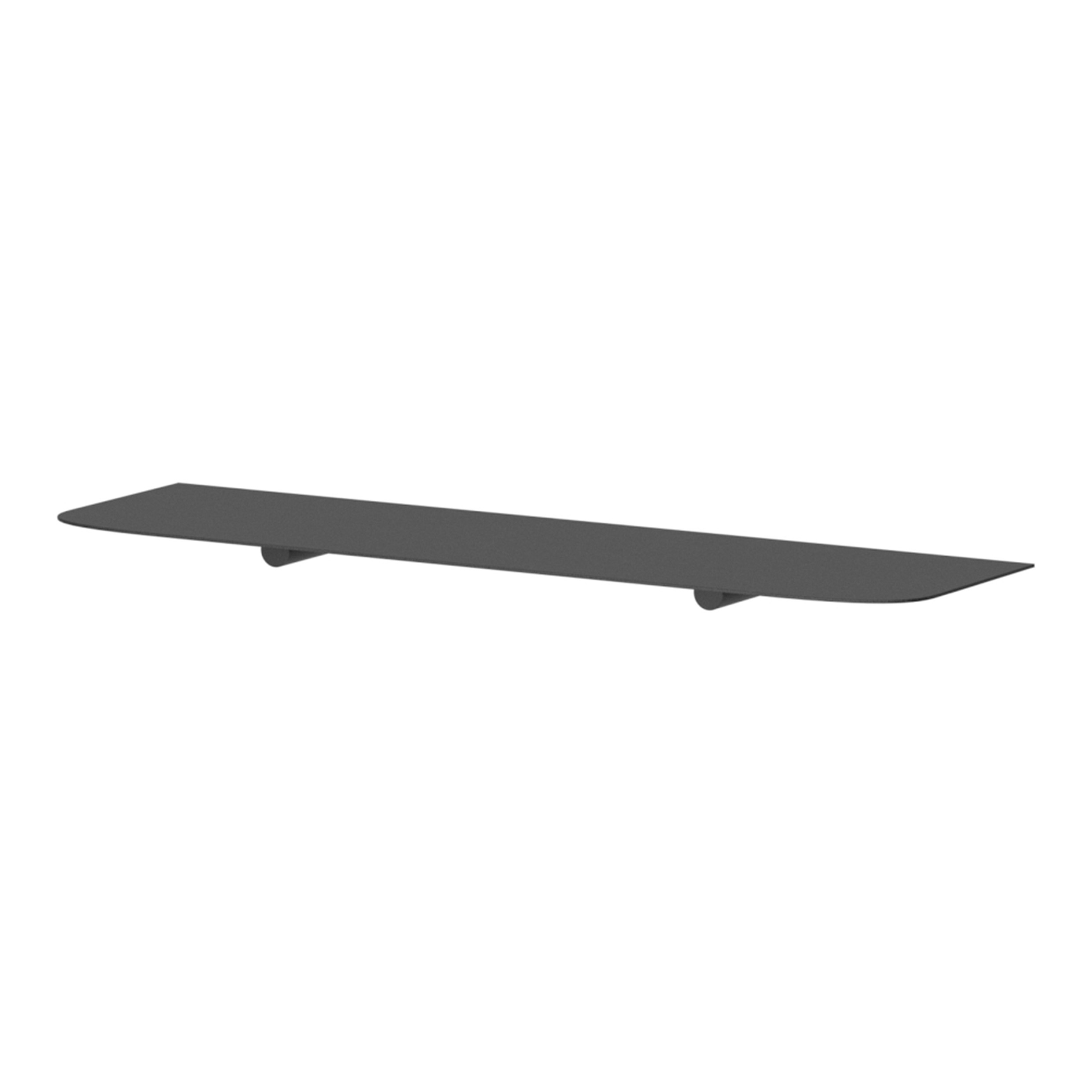 METALLBUDE // LENN - WALL SHELF | BLACK | L