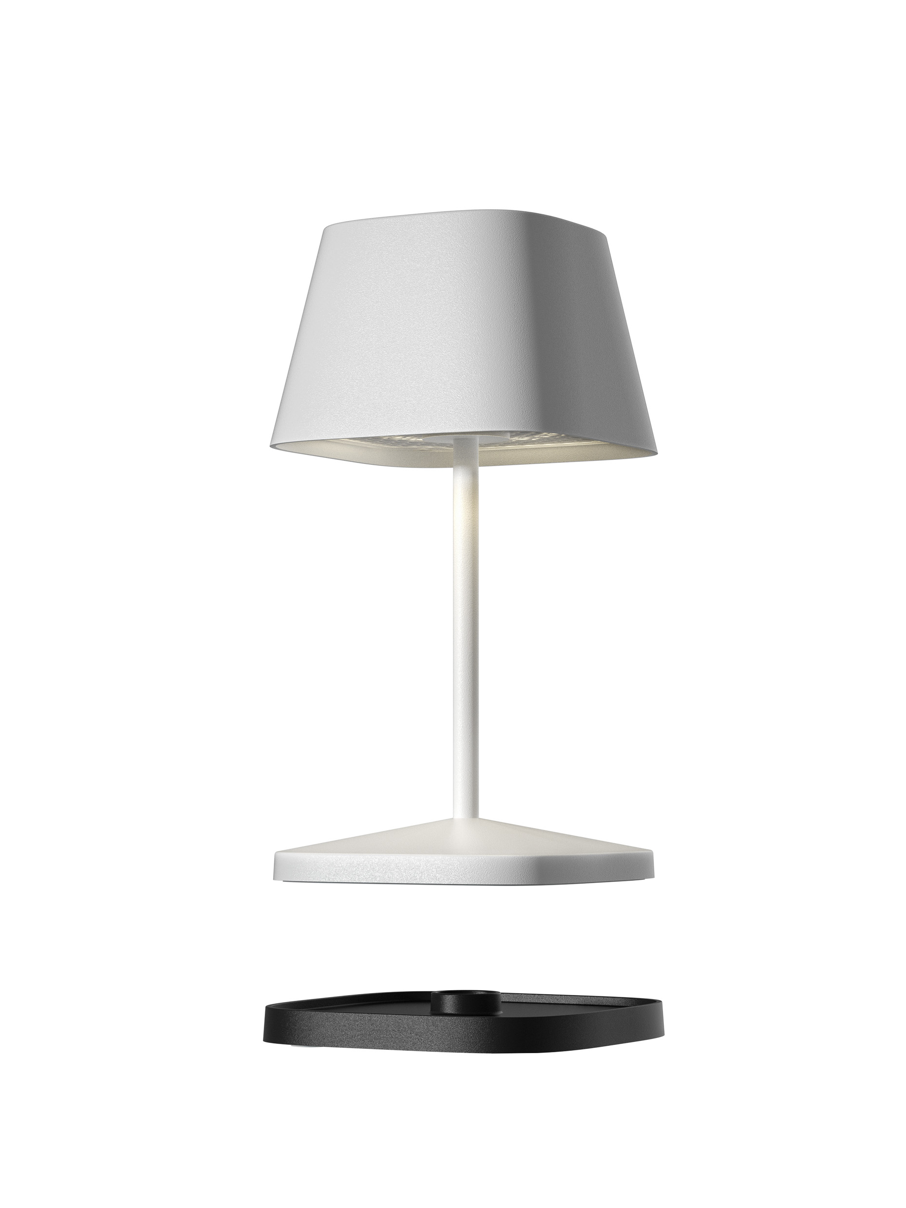 SOMPEX // NEAPEL 2.0 - OUTDOOR BATTERY-TABLE LAMP | 20CM | WHITE