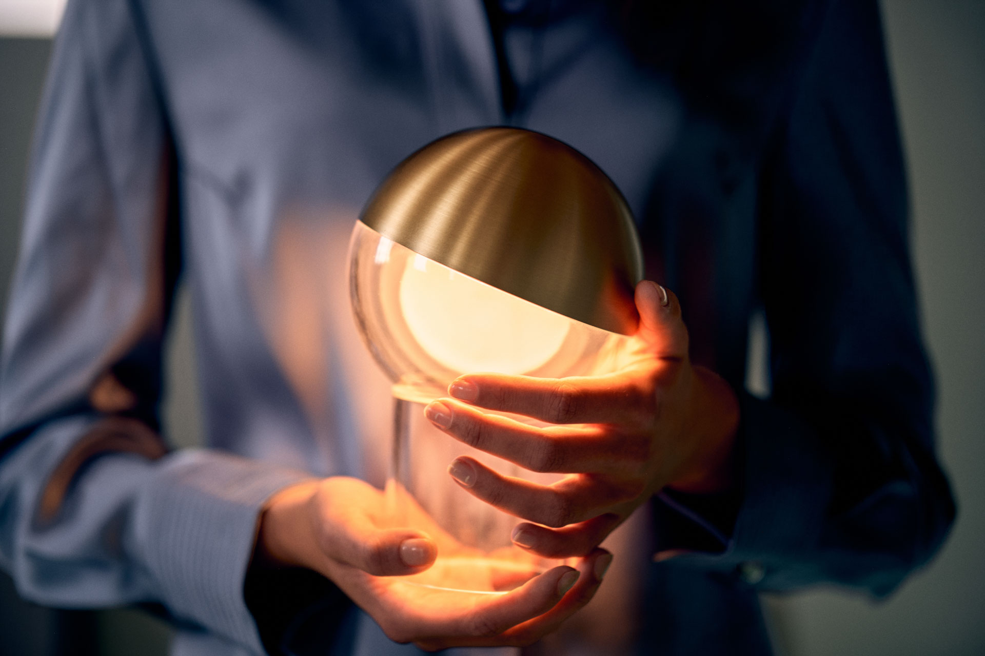 FRANDSEN // Pila Portable Lamp - Tischleuchte, solid brass