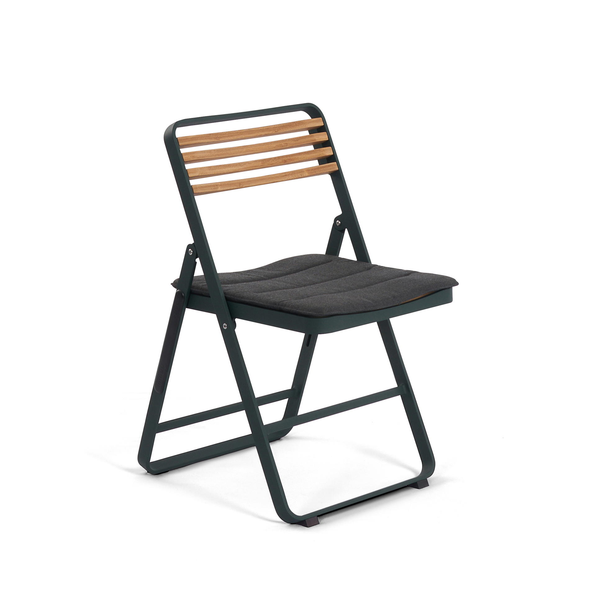 MINDO // MINDO 121 FOLDABLE DINING CHAIR | DARK GREEN