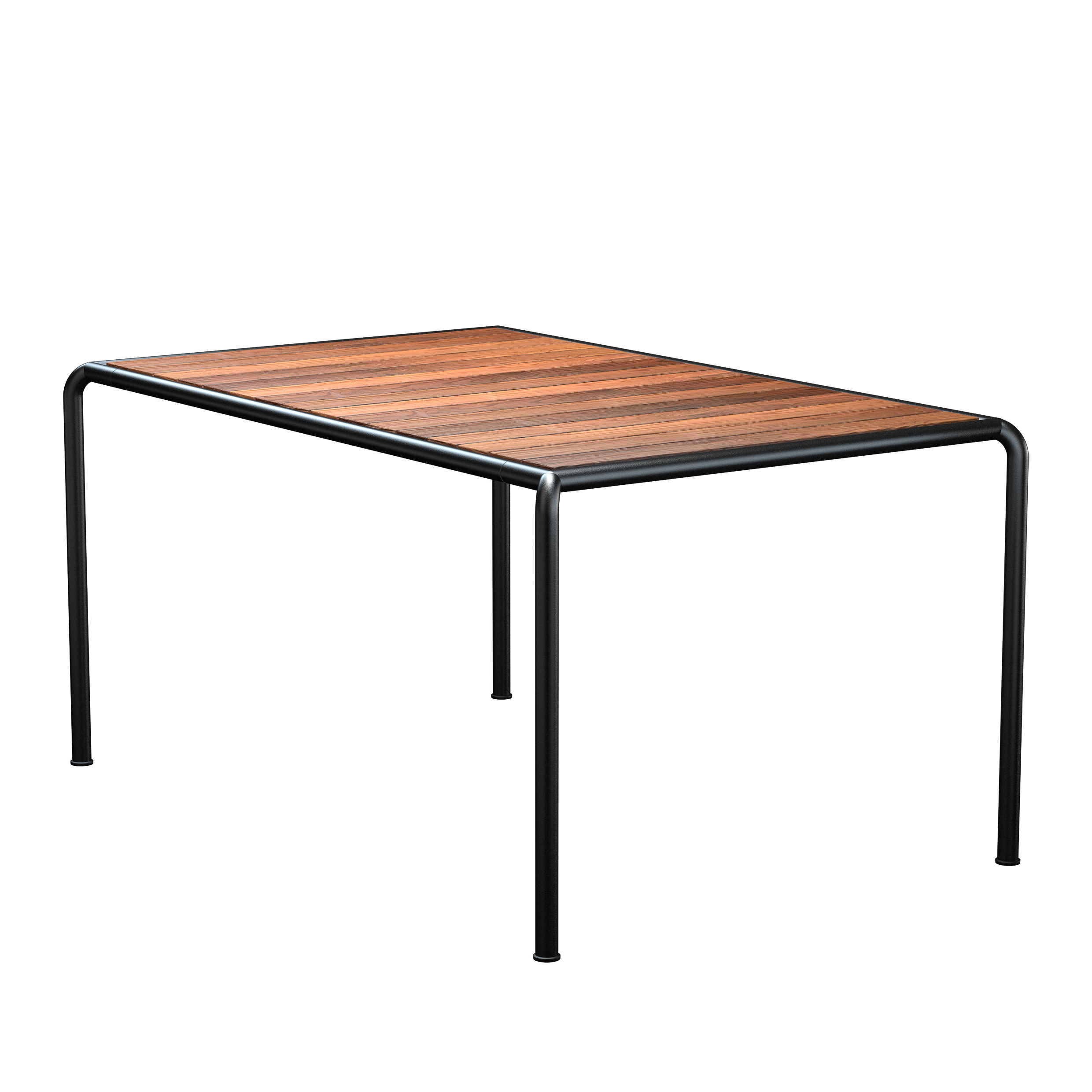 Houe // AVANTI Dining table - Outdoor dining table, 153x98cm, Thermo Ash / Black