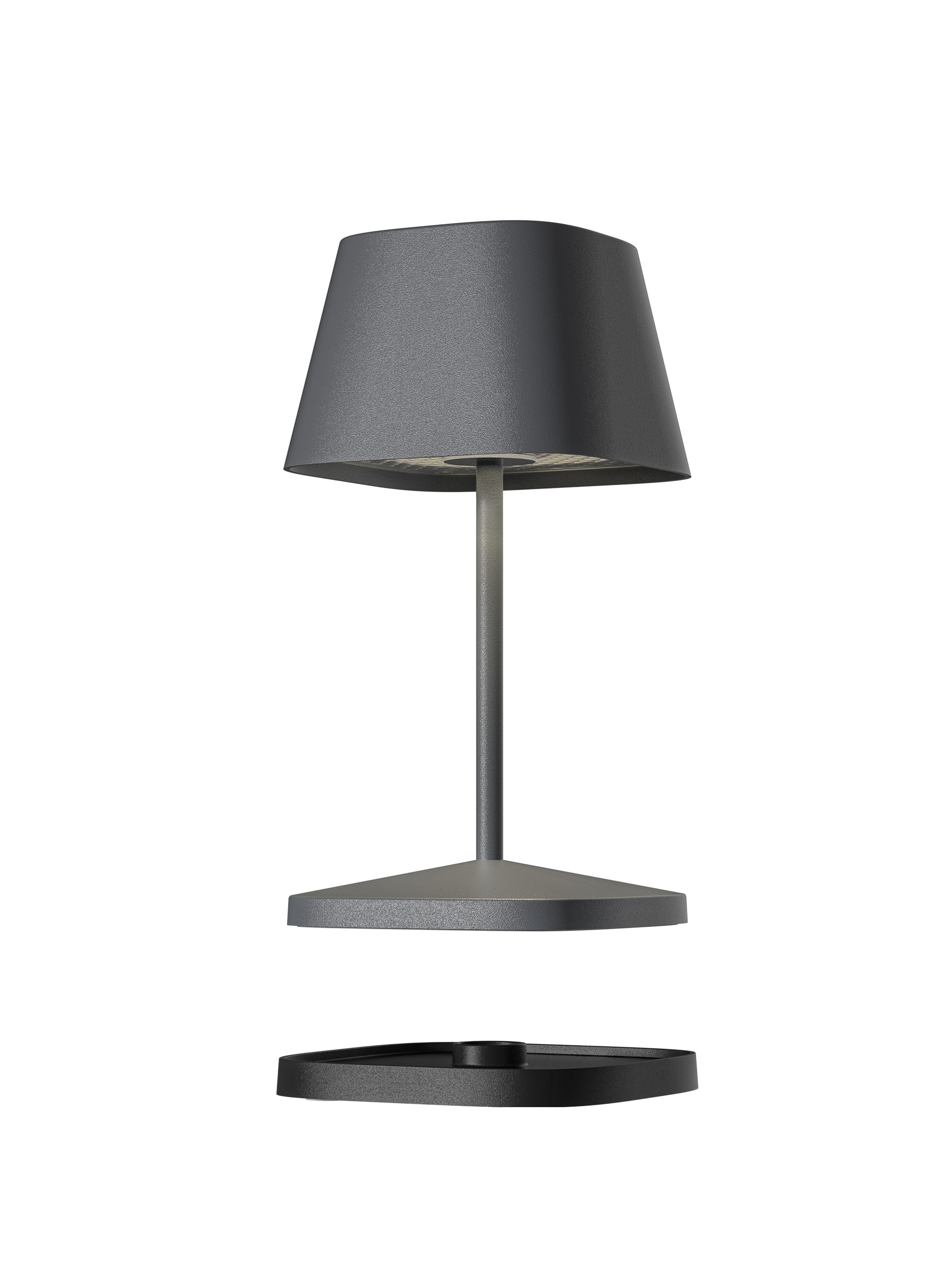 SOMPEX // NEAPEL 2.0 - OUTDOOR BATTERY-TABLE LAMP | 20CM | ANTHRAZITE