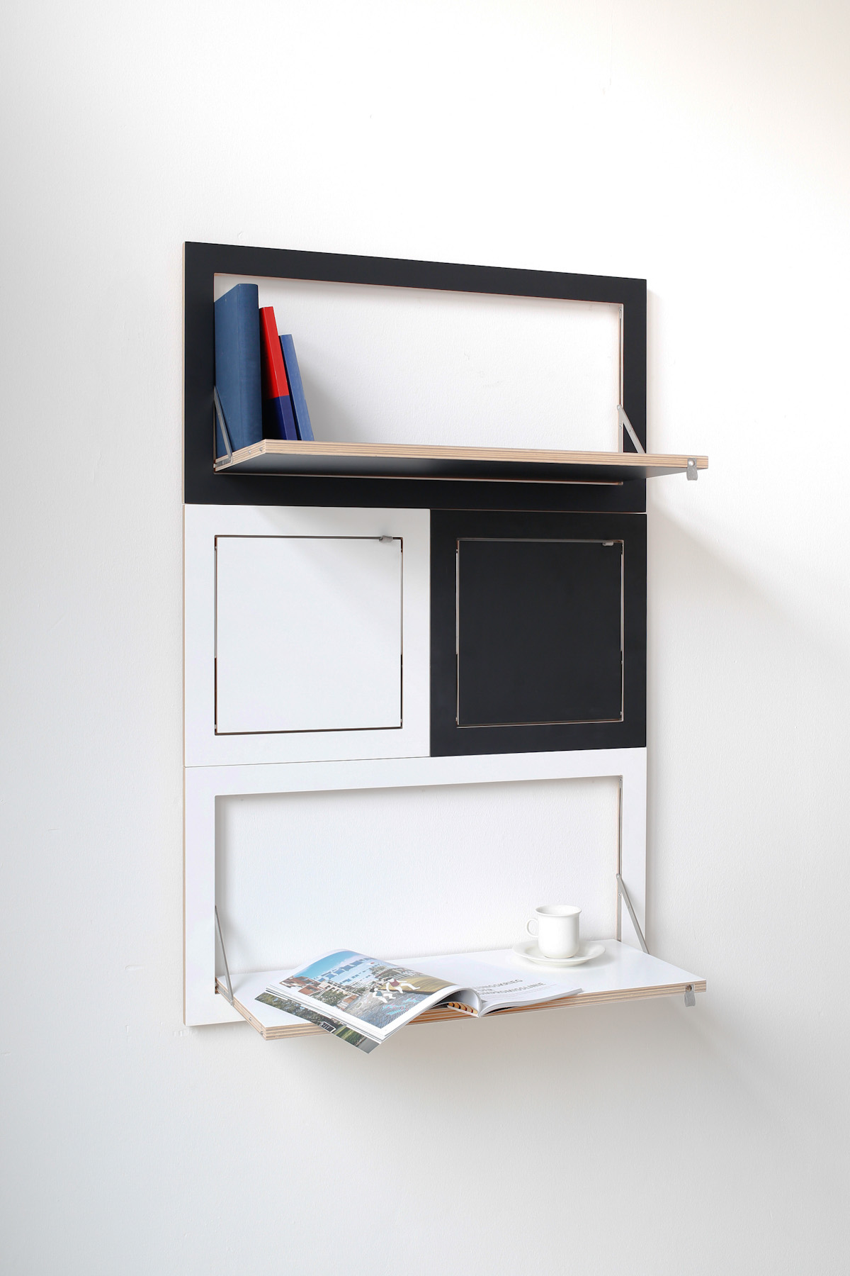 AMBIVALENZ // FLÄPPS - SHELF | 80X40-1 | WHITE