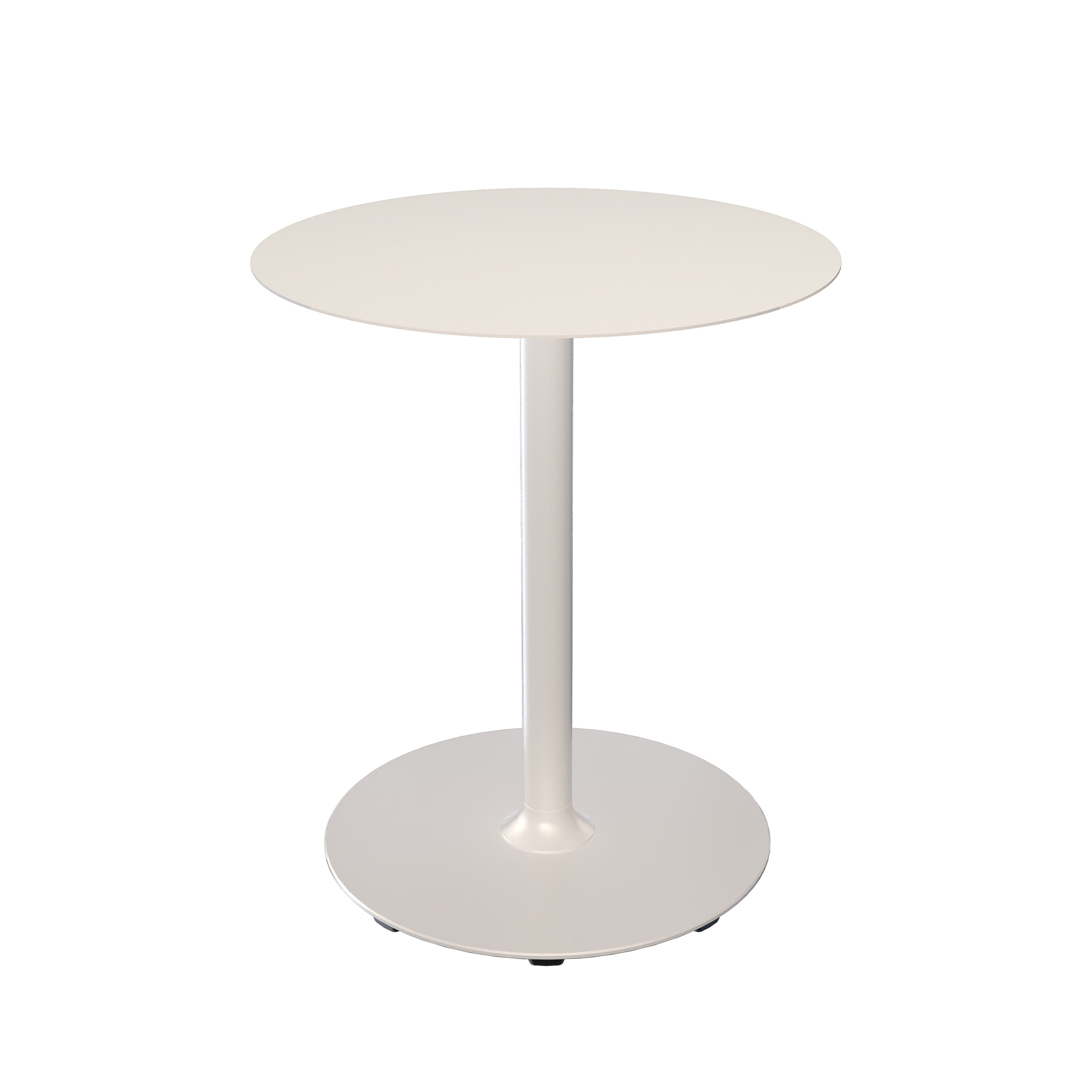 Houe // PICO Café Table - Bistro table, round base, Ø64cm, Muted white