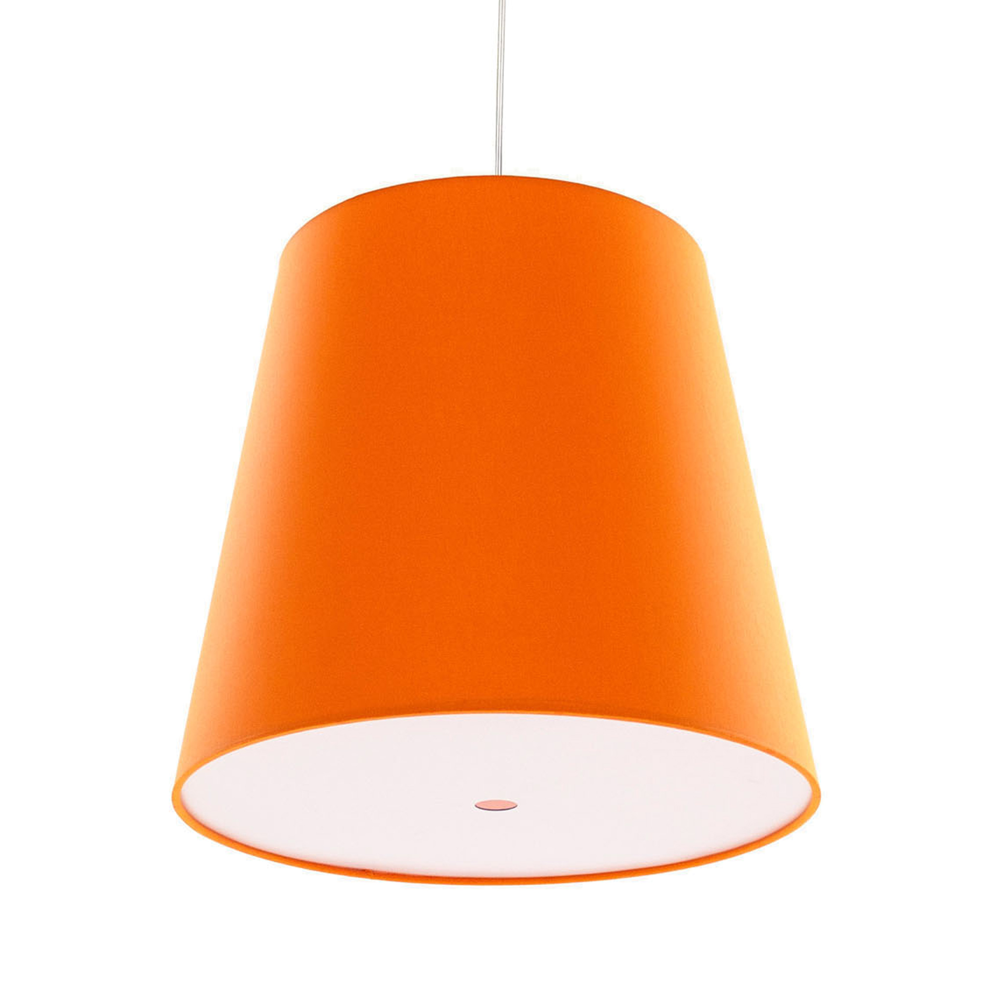 frauMaier // Single BigCluster - Pendant lamp, orange