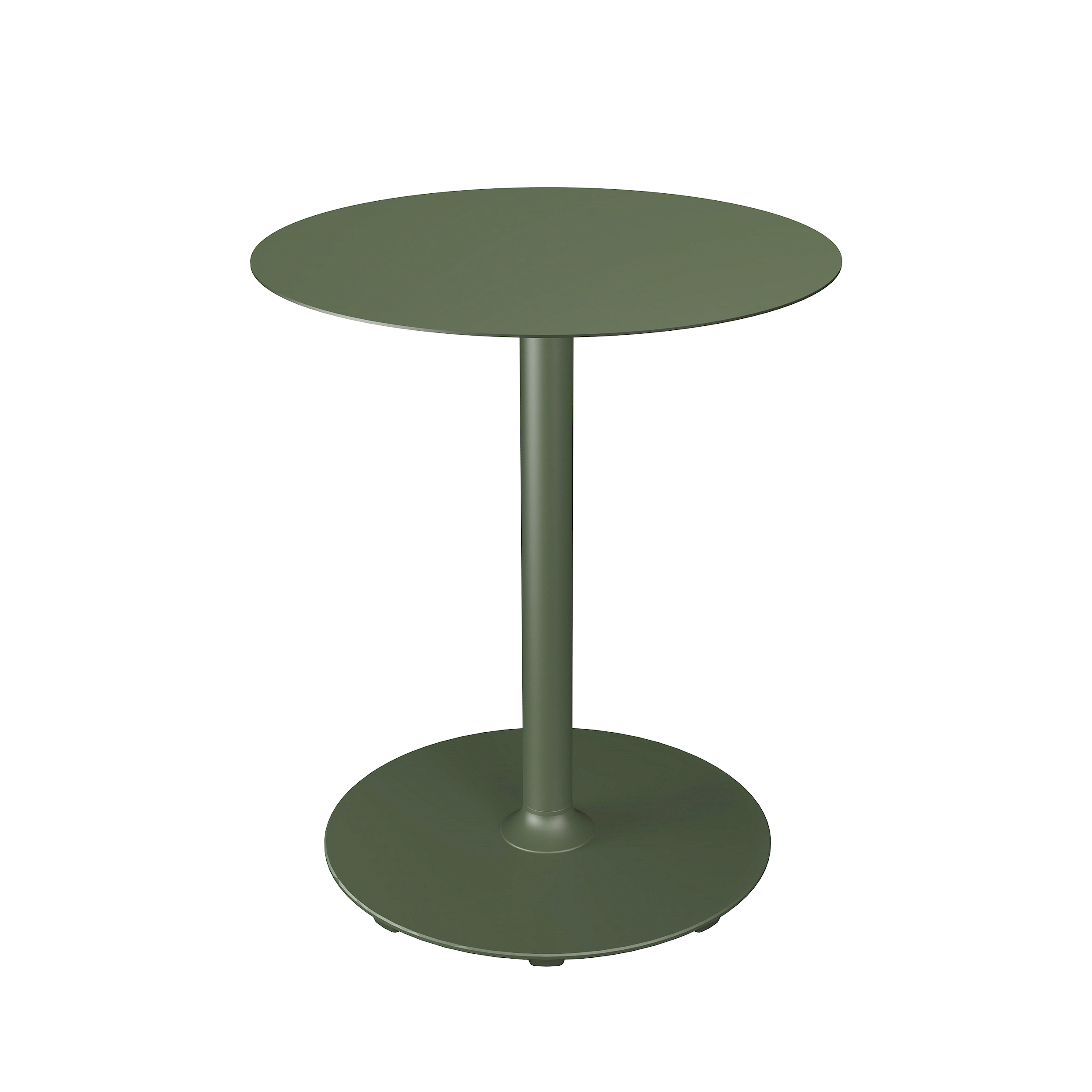 Houe // PICO Café Table - Bistro table, round base, Ø64cm, Olive green