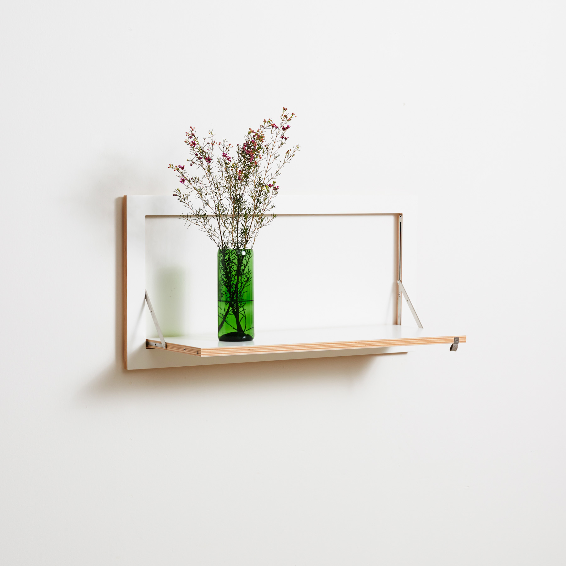 AMBIVALENZ // FLÄPPS - SHELF | 80X40-1 | WHITE